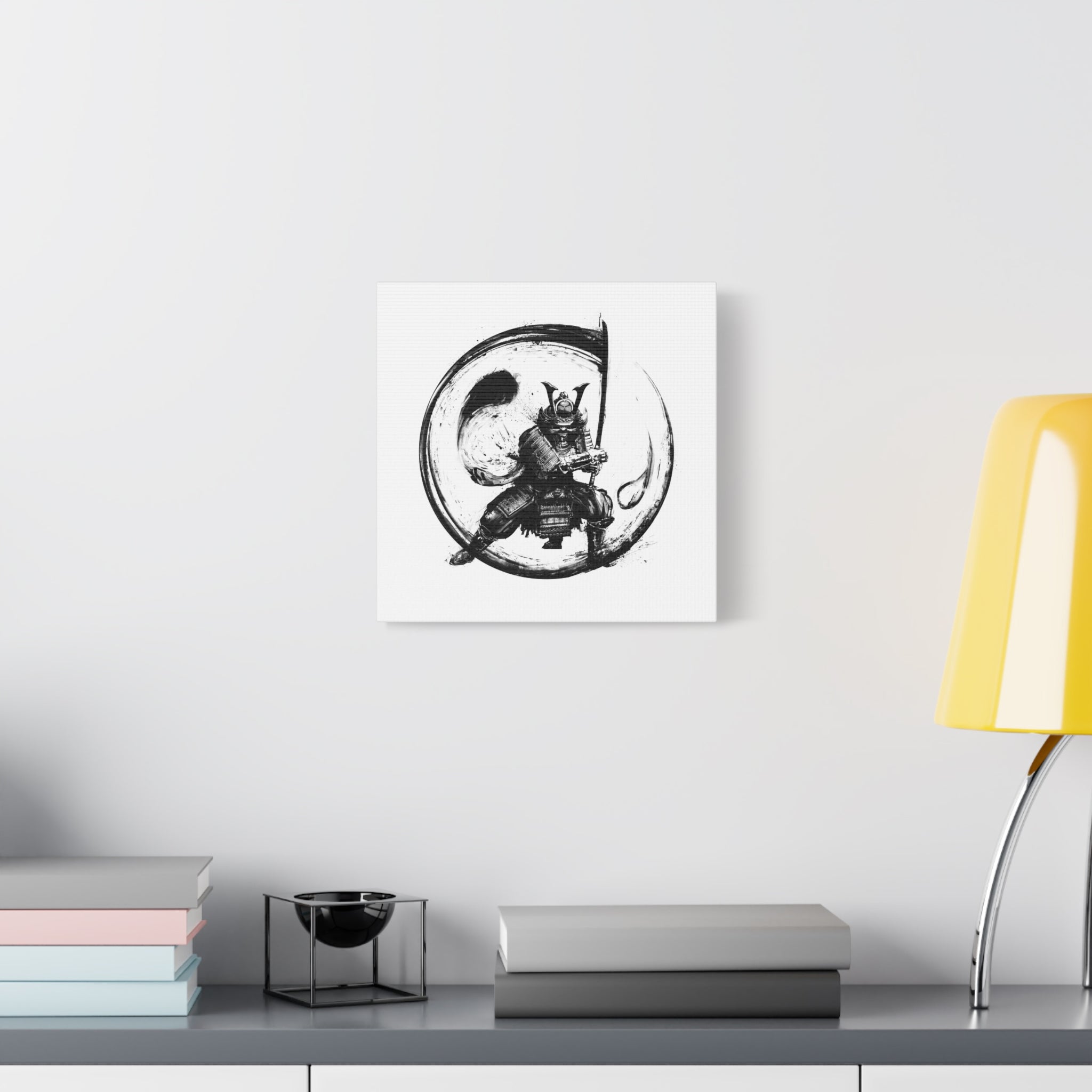 canvas-wall-art-japanese-samurai-ying-yang-katana-oni-mask-black-and-white-home-decor-zen-wall-hanging-asian-art-samurai-swor