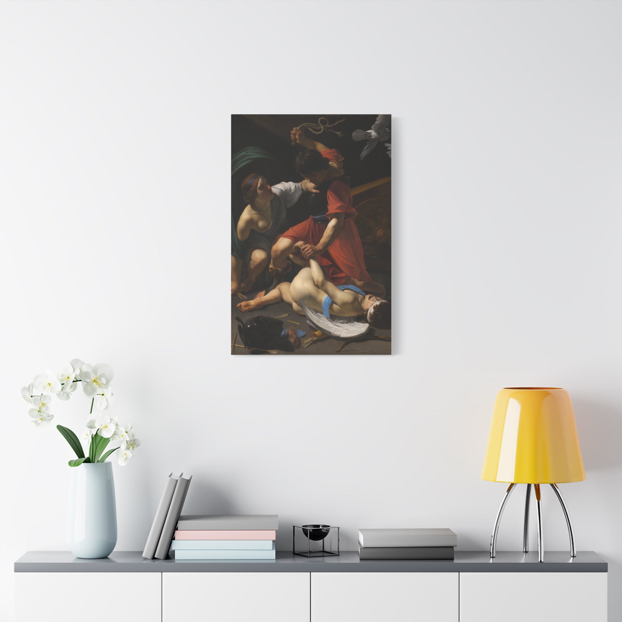 canvas-print-cupid-chastised-bartolomeo-manfredi-1613-matte-canvas-wall-art-stretched-1-25-inch-classic-art-decor-artwork