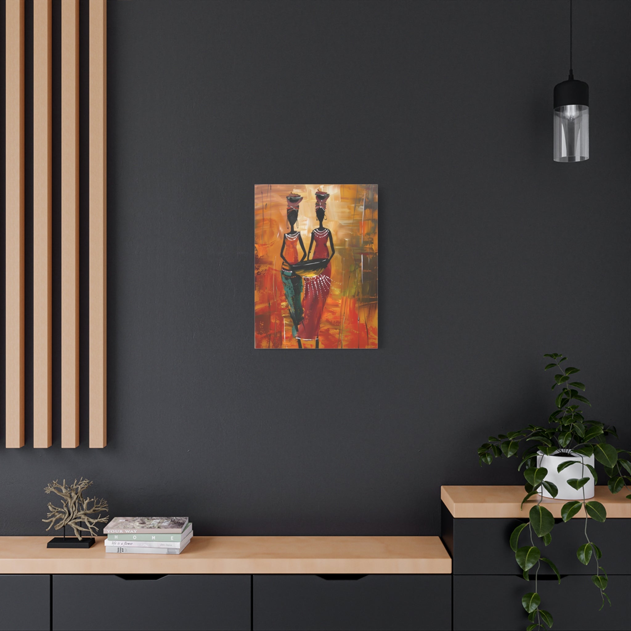canvas-wall-art-traditional-african-woman-african-portrait-afrocentric-home-decor-tribal-art-african-american-art-ethnic-wall