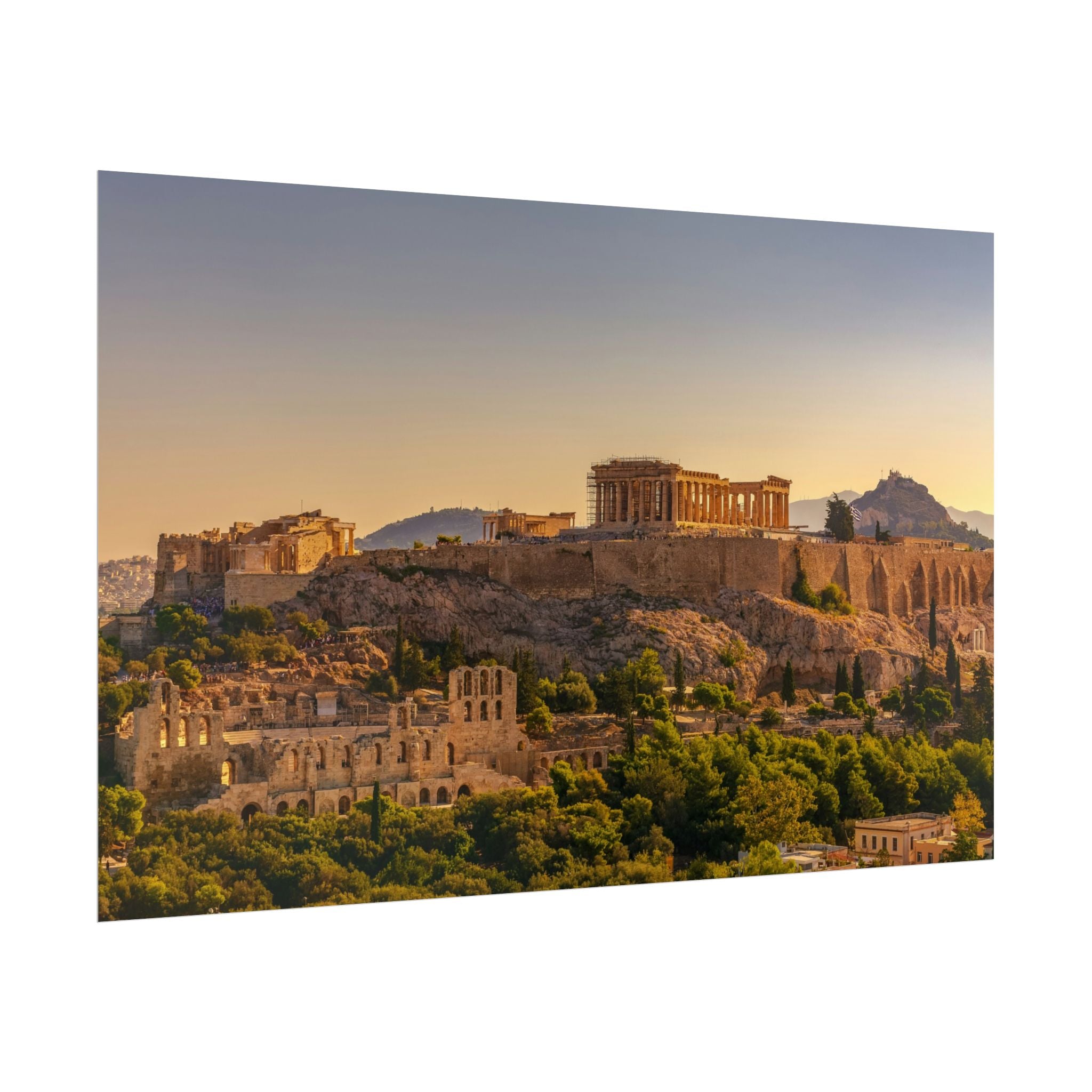 acropolis-panoramic-fine-art-poster-print-greek-wall-art-athens-greece-home-decor-travel-lover-gift-landscape