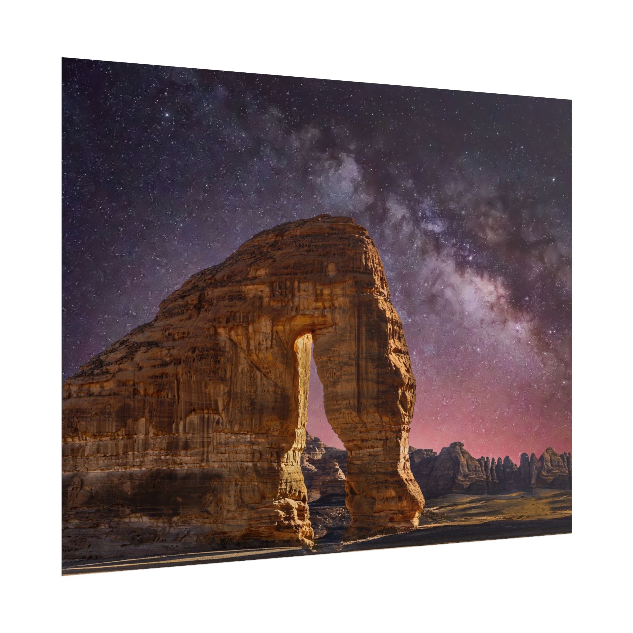 desert-landscape-poster-print-milky-way-poster-wall-art-milky-way-decor-artwork-unique-home-decor-starry-night-picture