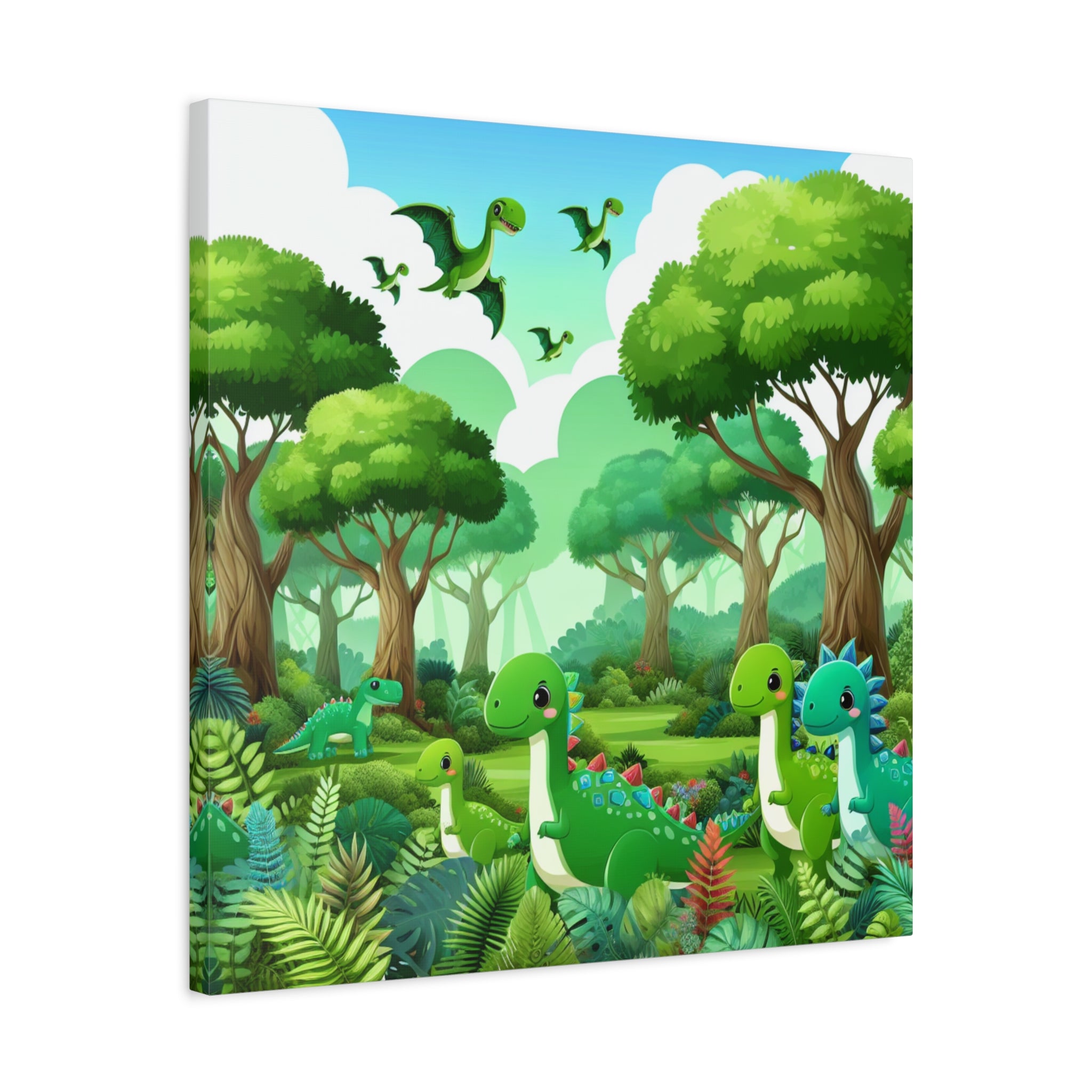 canvas-wall-art-cute-dinosaur-nursery-decor-baby-dinosaur-print-stretched-canvas-nursery-art-cute-dinosaur-decoration-baby-nu