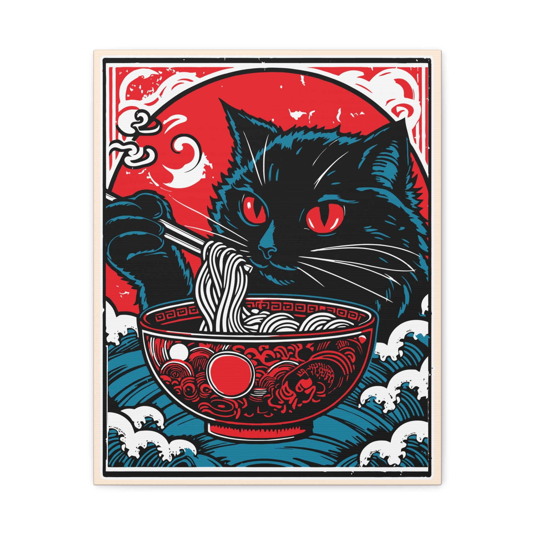 canvas-print-cat-eating-ramen-noodle-retro-japanese-decor-wall-art-living-room-decoration-matte-stretched-home-decor-cute