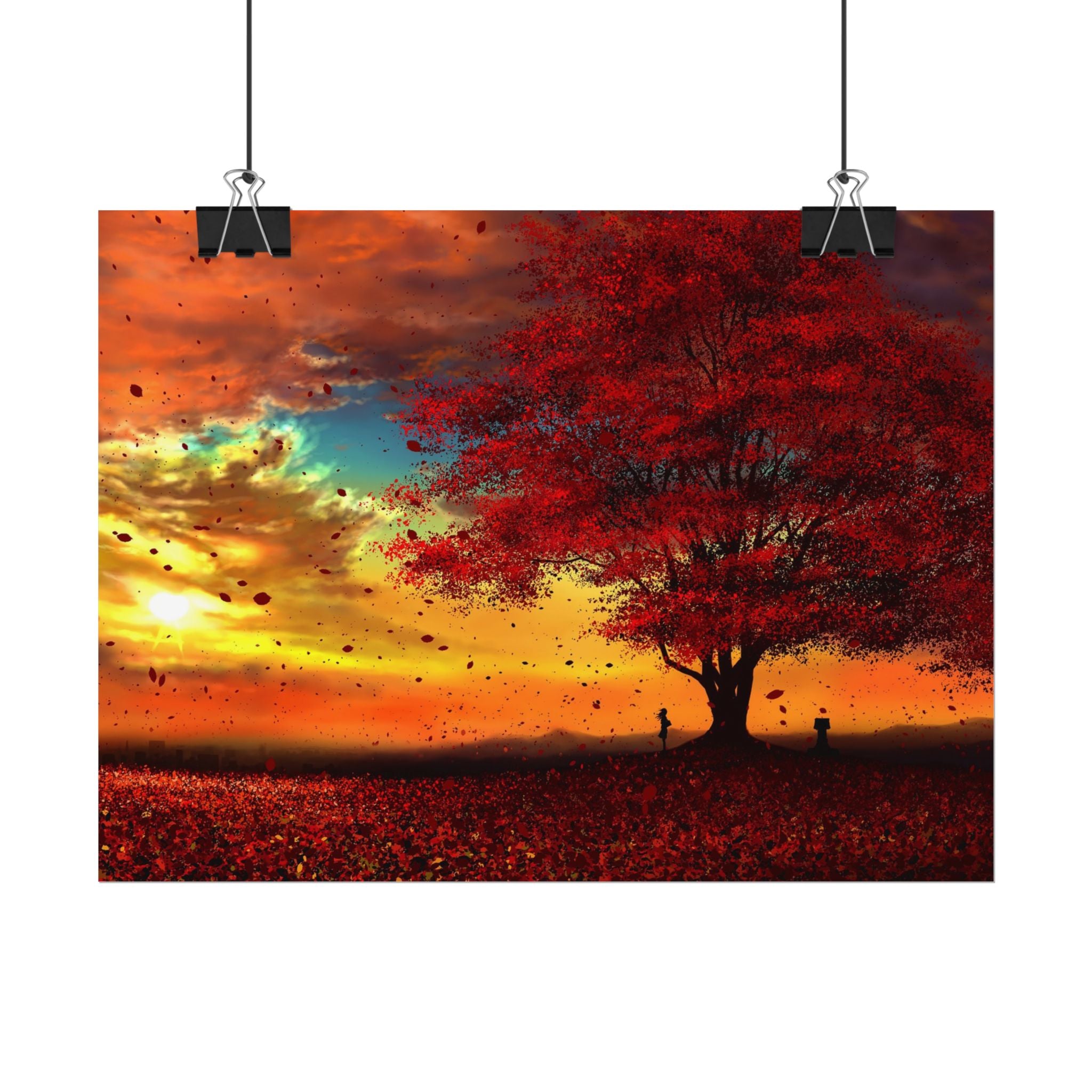 sunset-scenery-autumn-poster-print-wall-art-decor-home-decoration-nature-artwork-gift-idea-wall-hanging