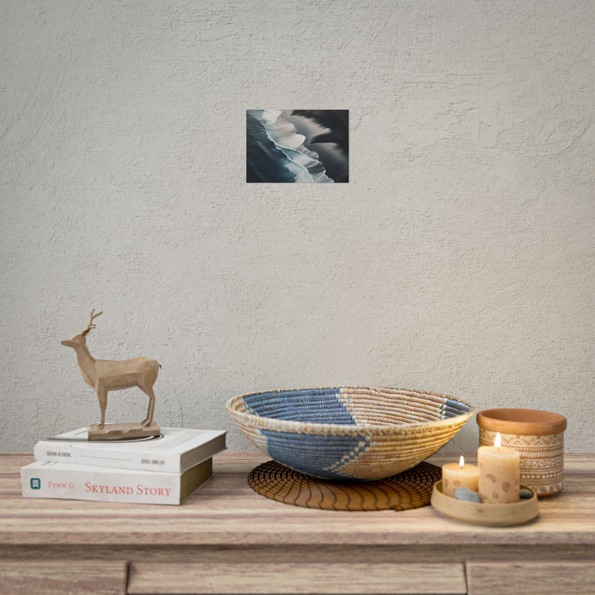 beach-wall-art-ocean-minimalist-poster-print-coastal-photography-ocean-print-sand-landscape-home-office-decoration