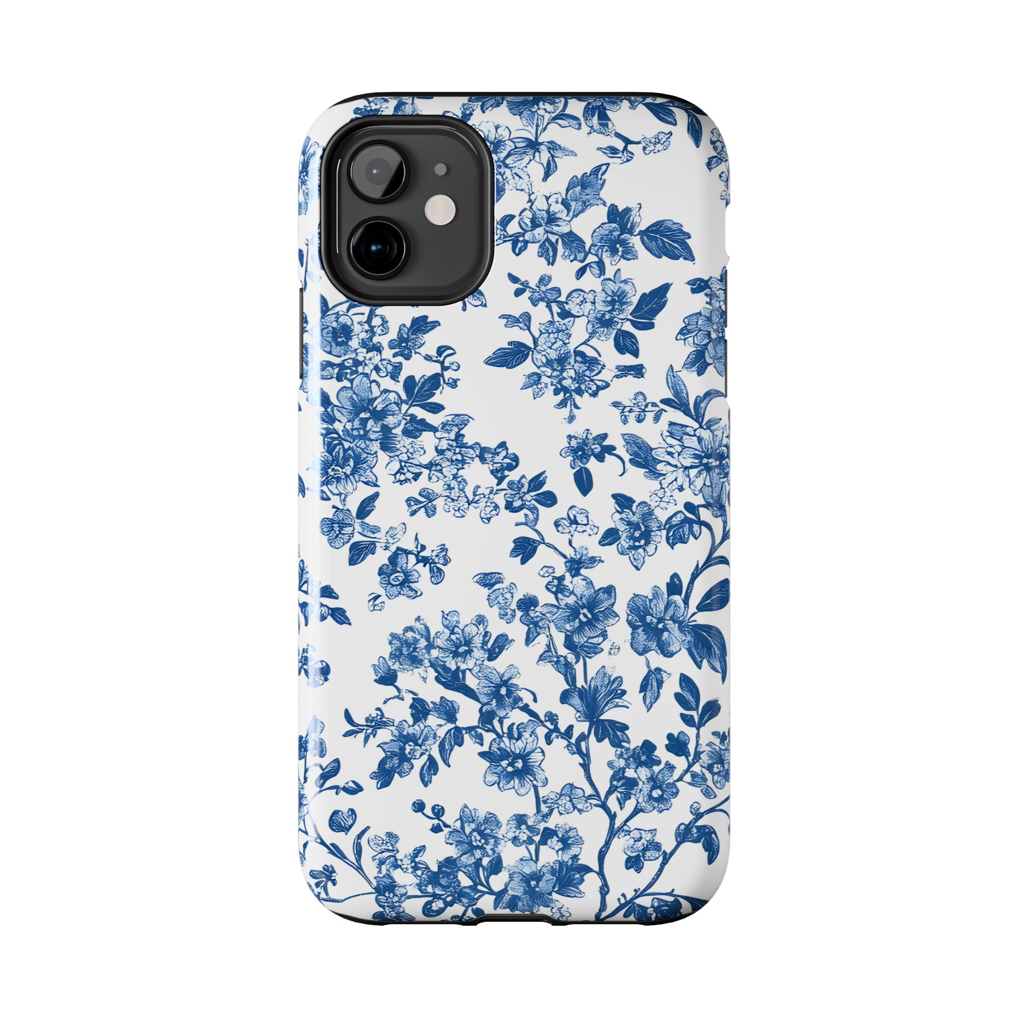 french-toile-floral-tough-iphone-case-blue-iphone-cover-protective-iphone-case-hard-shell-iphone-case-vintage-design-phone-ca