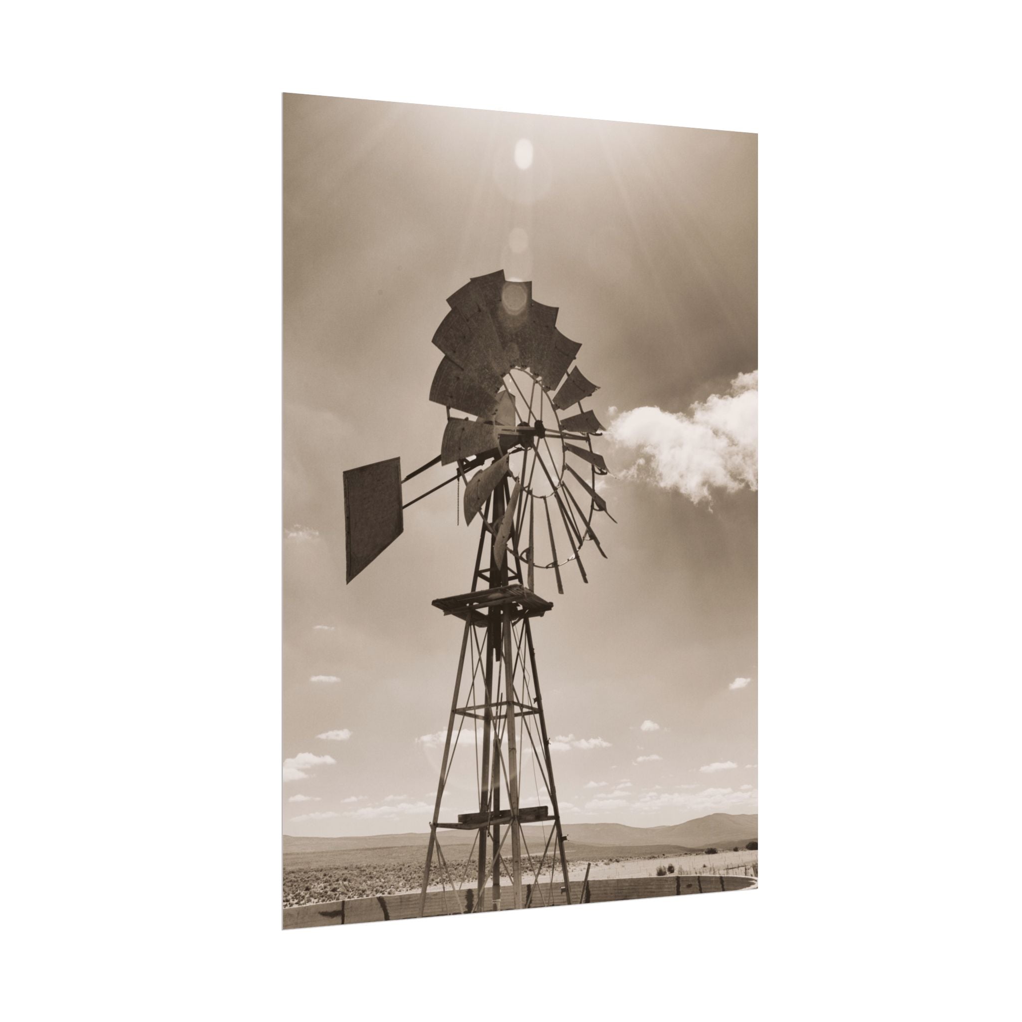 rustic-windmill-photography-poster-print-farm-house-wall-decor-gift-for-farmers-country-home-decor-windmill-wall-art