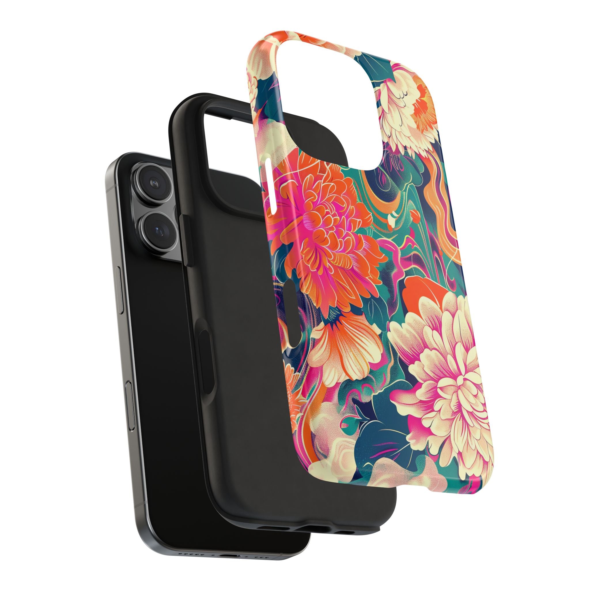 iphone-tough-case-retro-japanese-flowers-floral-phone-cover-vintage-japanese-style-protective-phone-case-asian-floral-design-