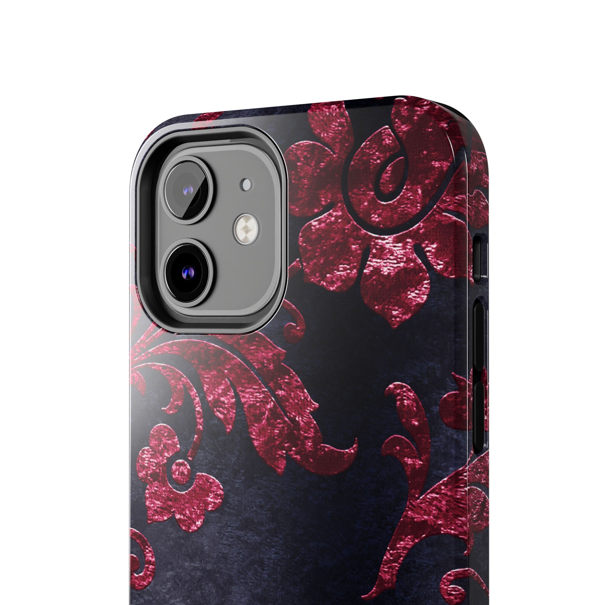 embossed-burgundy-velvet-tough-iphone-case-protective-iphone-cover-heavy-duty-iphone-case-rugged-phone-case-durable-smartphon