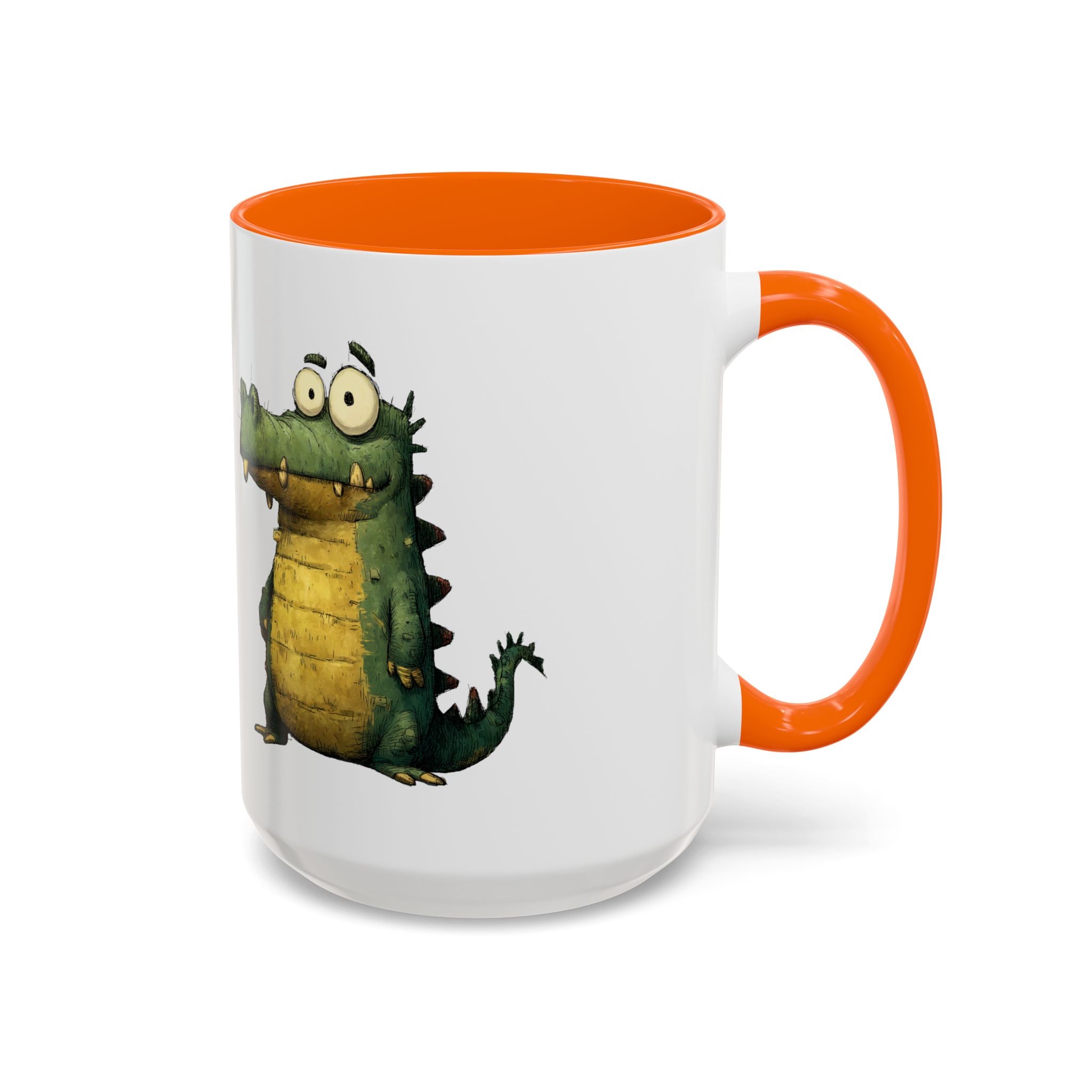 Funny Alligator Accent Coffee Mug | Cute Animal Mug for Nature Lovers, Ideal Gift for Birthdays, Holidays, Home Decor