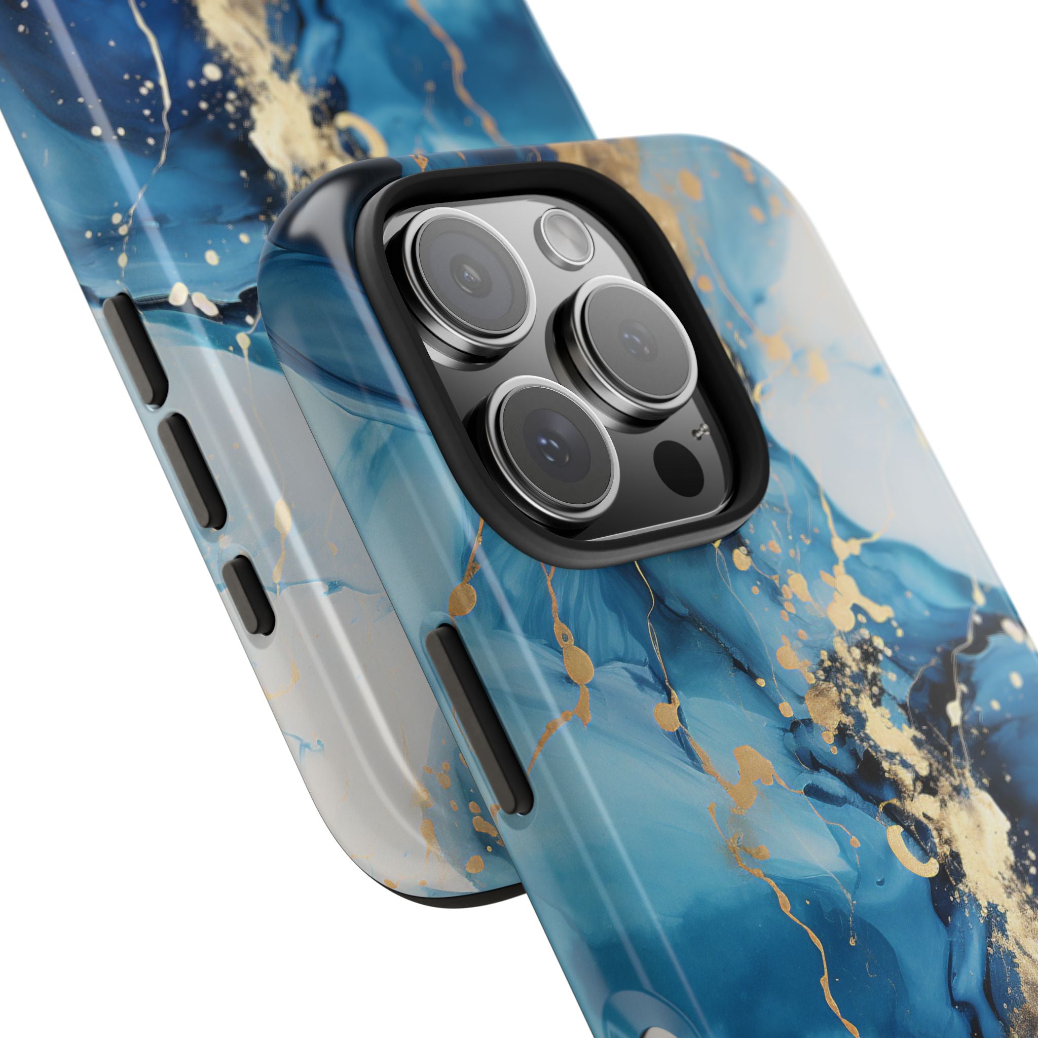 blue-gold-marble-iphone-tough-case-elegant-minimalist-protective-cover-stylish-phone-shell-hard-shell-iphone-case-trendy-acce