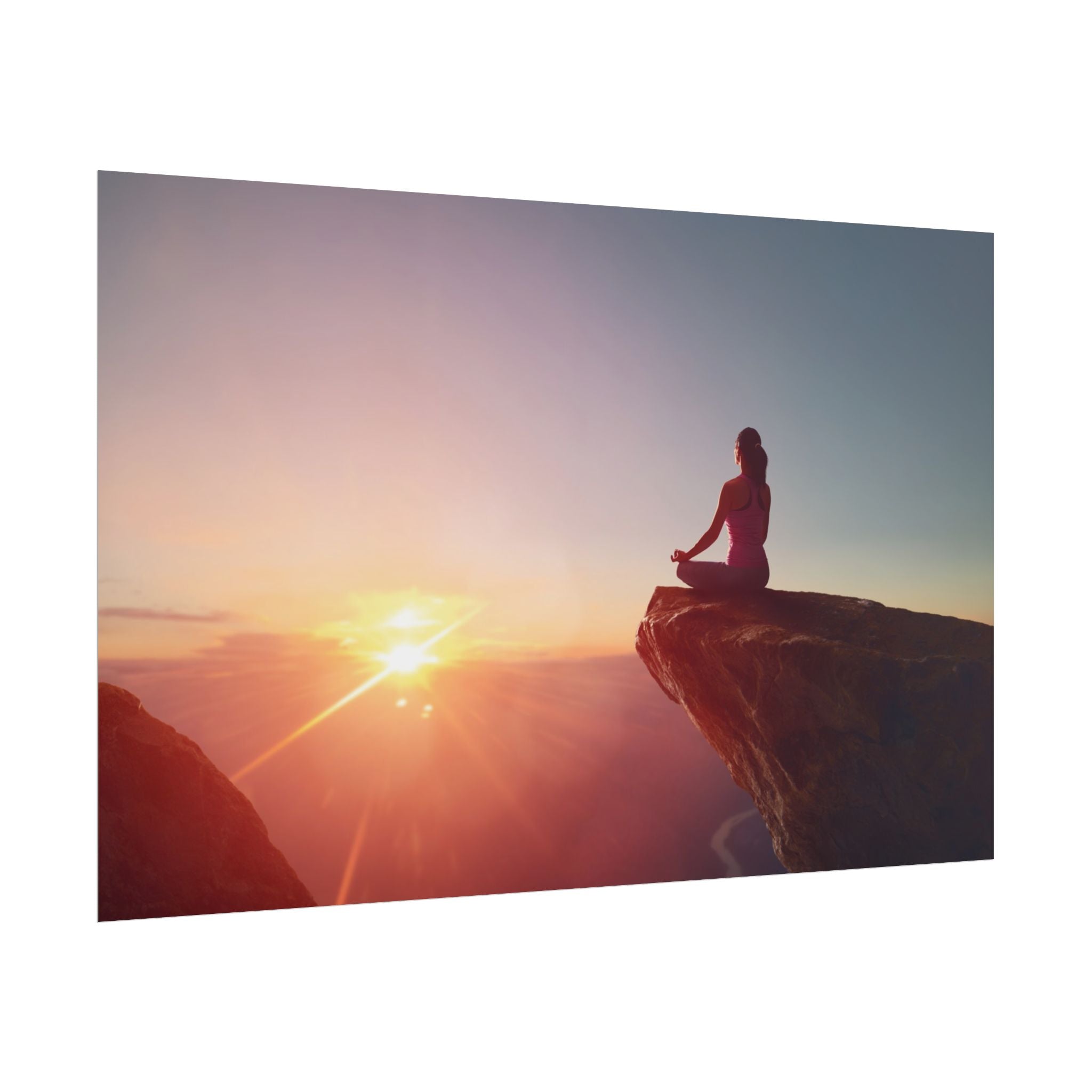 sunset-meditation-poster-yoga-wall-decor-mindfulness-poster-art-print-spiritual-gift-serene-home-decor-rolled-posters