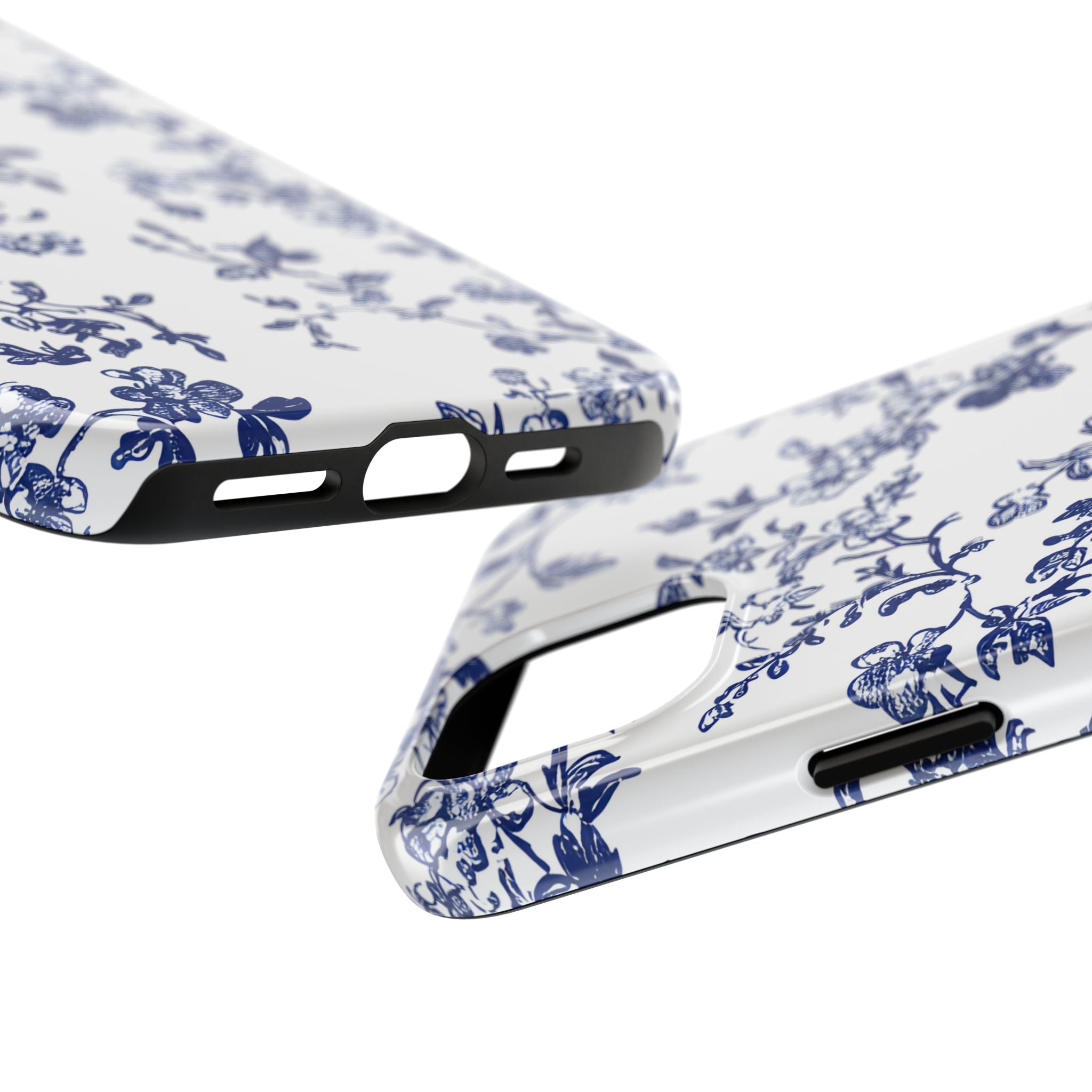 french-toile-floral-tough-iphone-case-blue-iphone-cover-protective-iphone-case-hard-shell-iphone-case-vintage-design-iphone-c