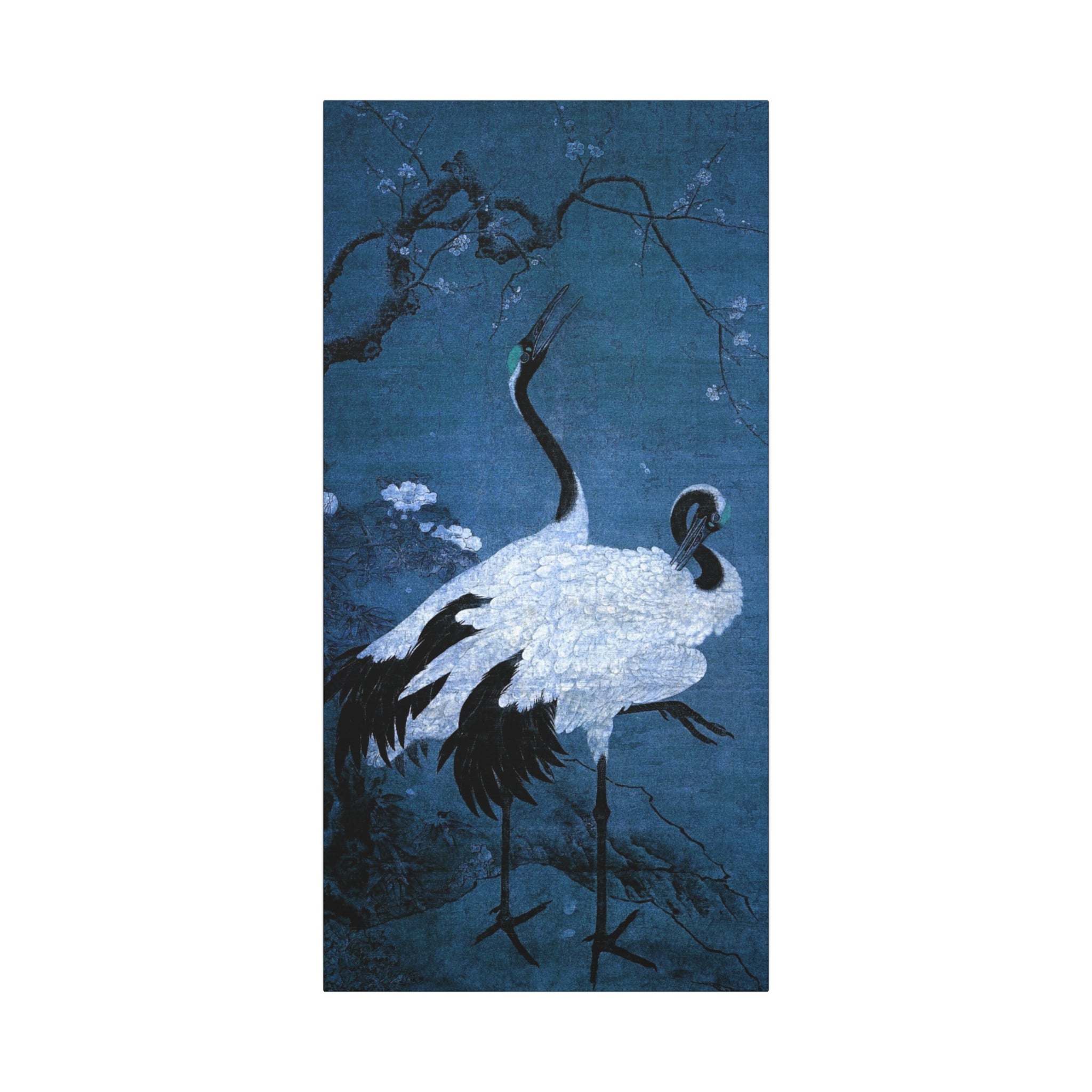 canvas-wall-art-snow-plum-twin-cranes-painting-home-decor-nature-print-japanese-art-gift-cranes-wall-decor-cranes-canvas-prin