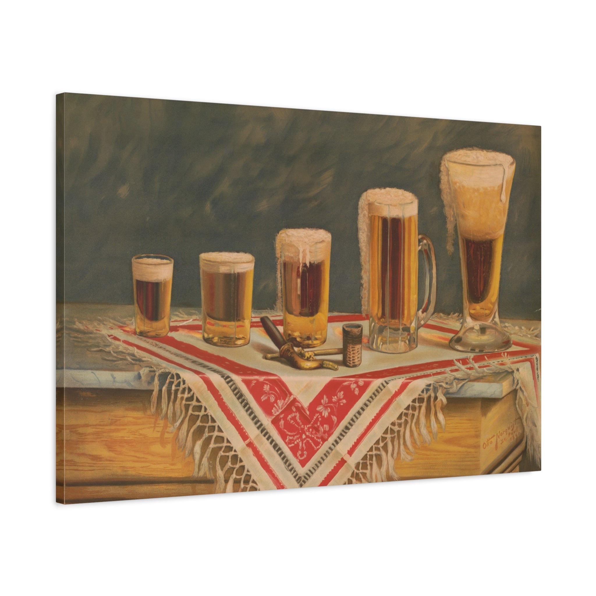 vintage-beer-canvas-print-beer-wall-art-bar-decor-living-room-decor-alcohol-gift-matte-canvas-print-beer-gift-beer-lover-beer