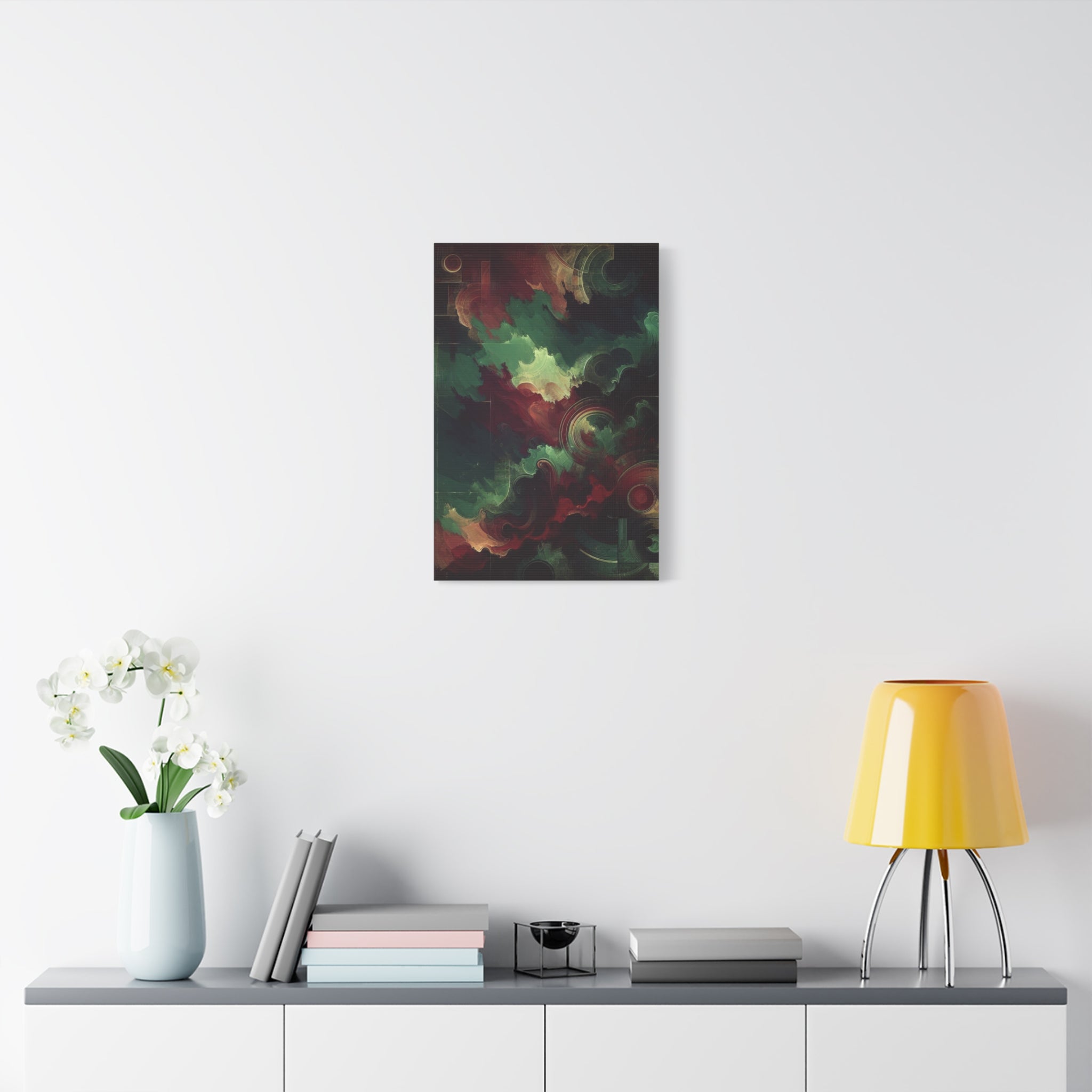 canvas-print-abstract-green-and-burgundy-wall-art-living-room-decor-gallery-wrap-canvas-abstract-wall-decor-colorful-art-home