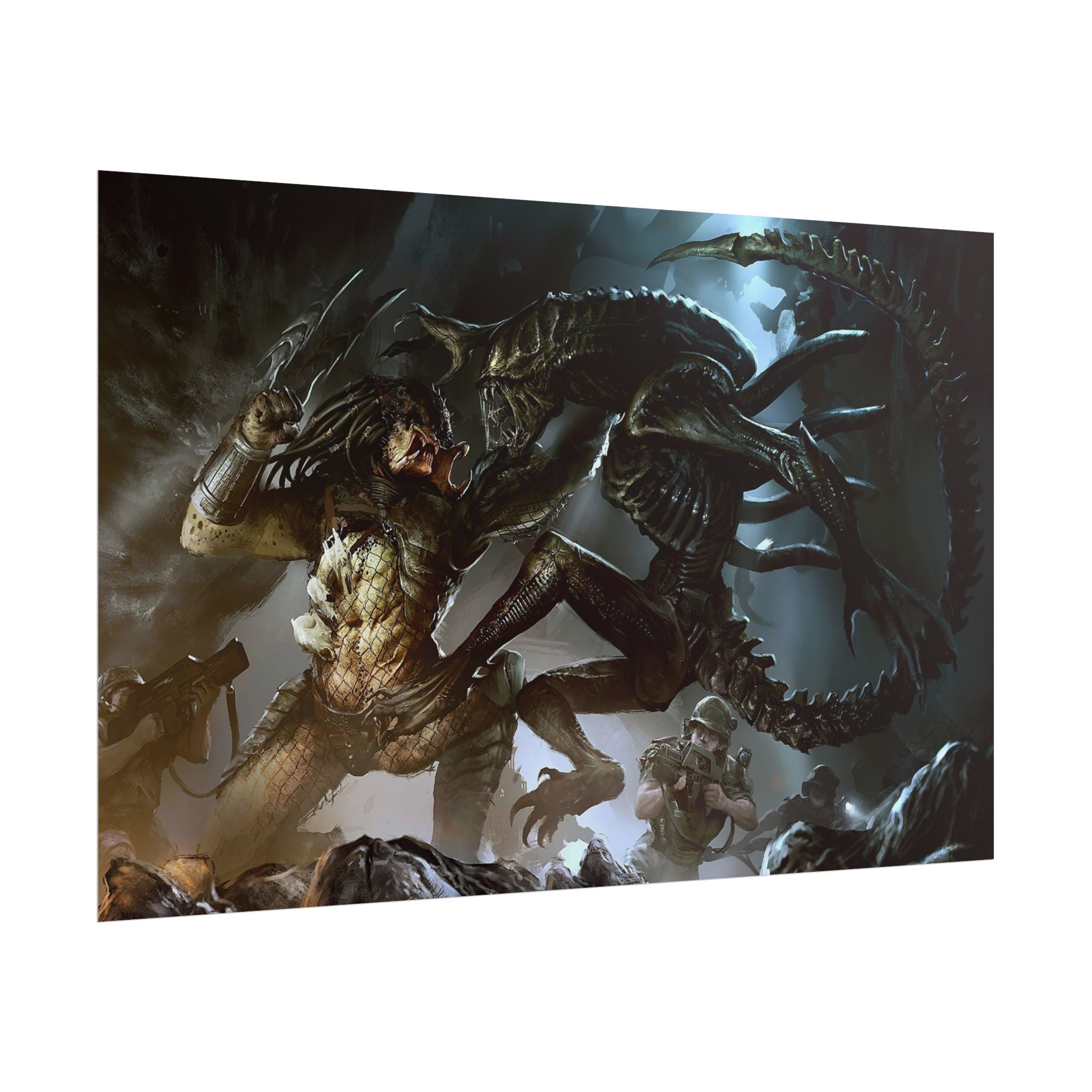 predator-alien-poster-print-xenomorph-si-fi-home-decor-movie-poster-pretador-fantasy-art