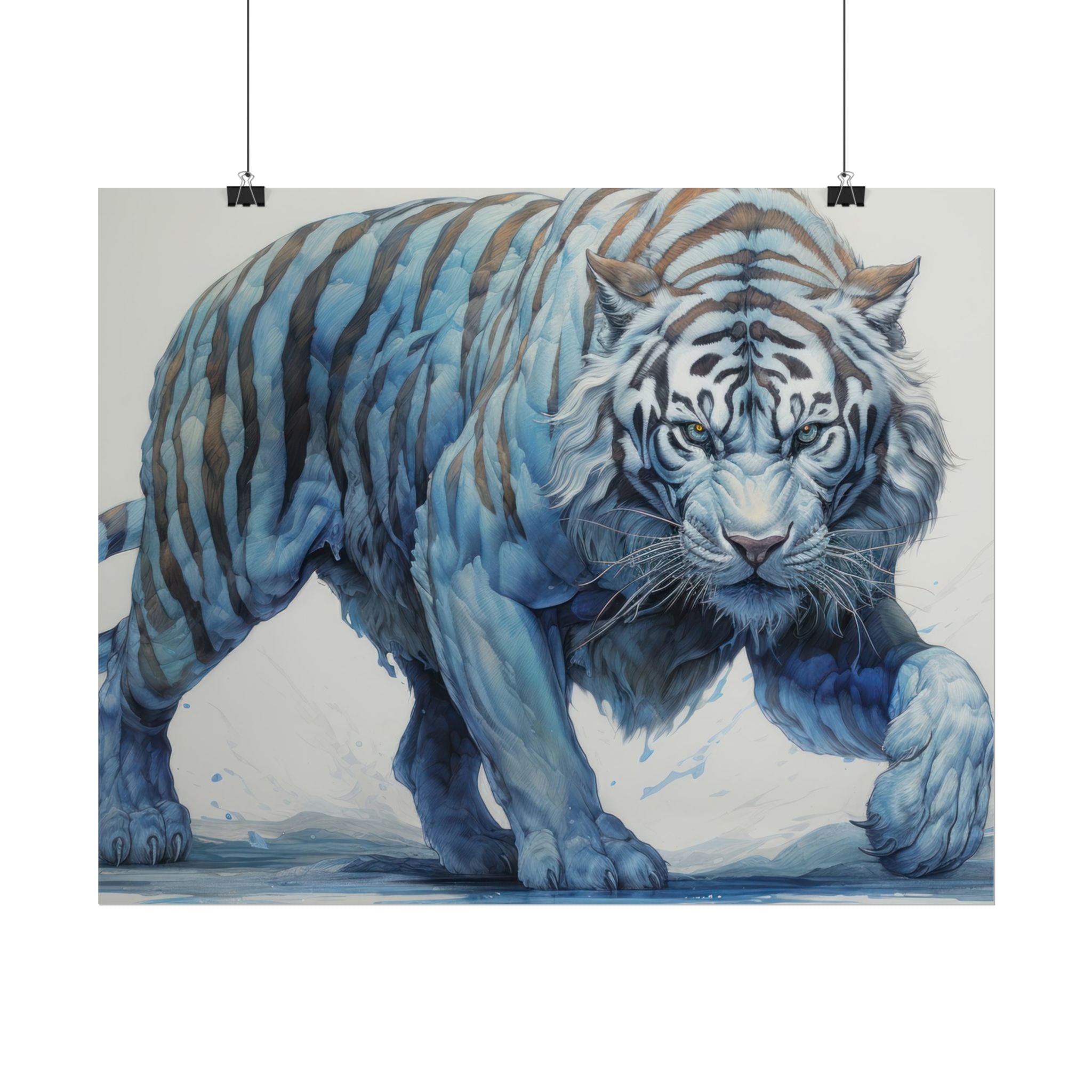 fantasy-white-tiger-poster-print-rolled-posters-for-wall-decor-tiger-wall-art-safari-animal-art-print-home-office-decor-jungl