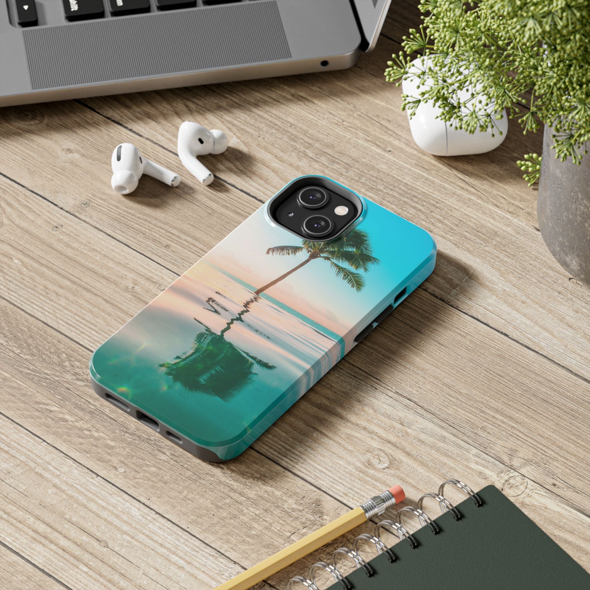 palm-tree-iphone-tough-case-stylish-protective-iphone-cover-beach-lover-gift-summer-accessory-trendy-tropical-smartphone-shel