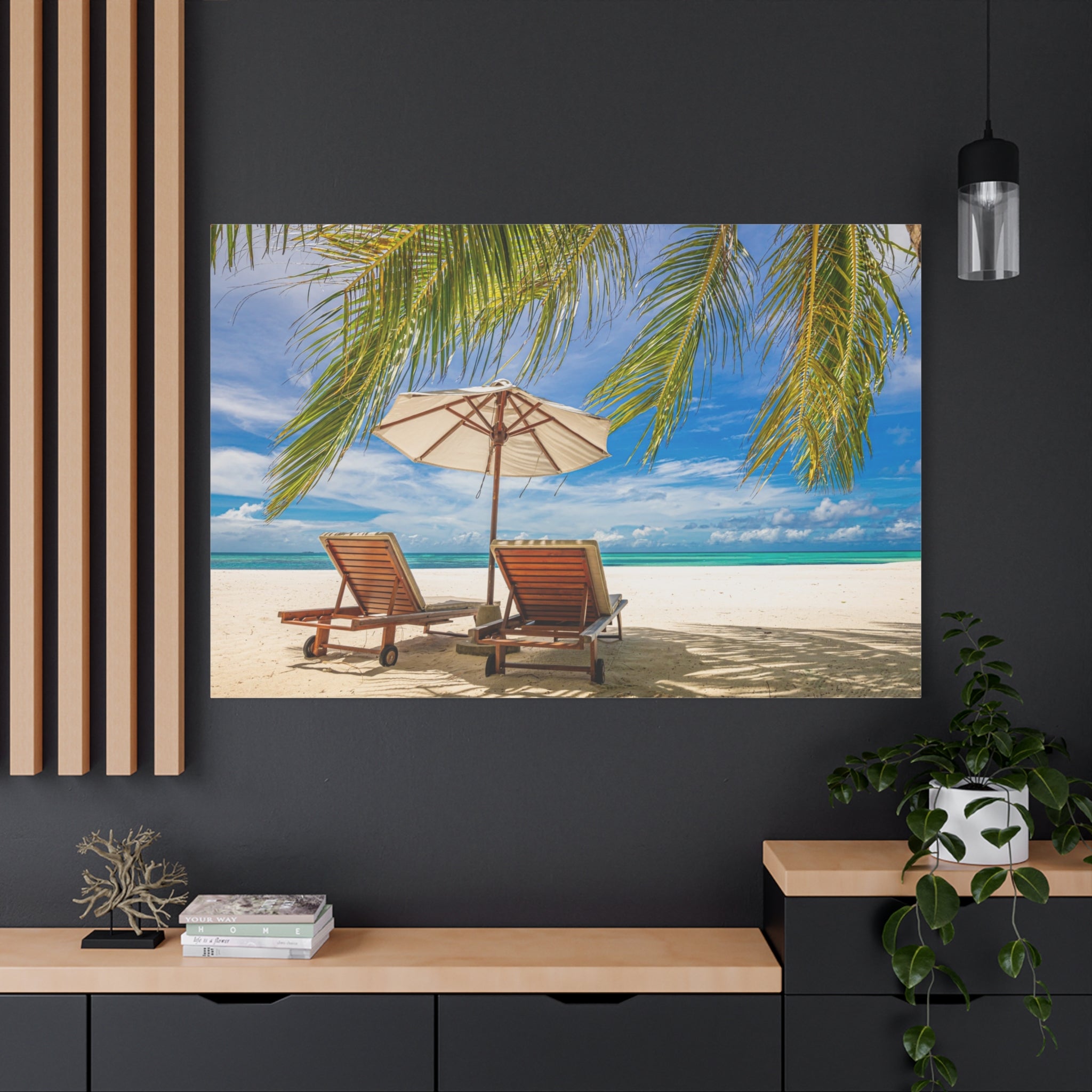 canvas-print-beach-scene-wall-art-coastal-decor-ocean-view-stretched-matte-canvas-print-home-decoration-beach-chairs-tropical