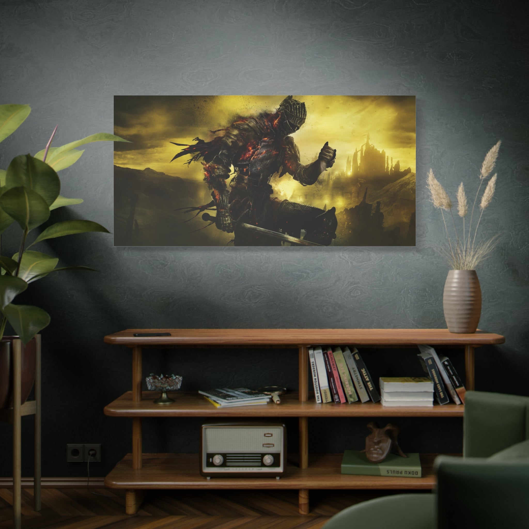 dark-souls-canvas-wall-art-cinder-matte-stretched-canvas-dark-souls-game-art-work-home-decor-canvas-print