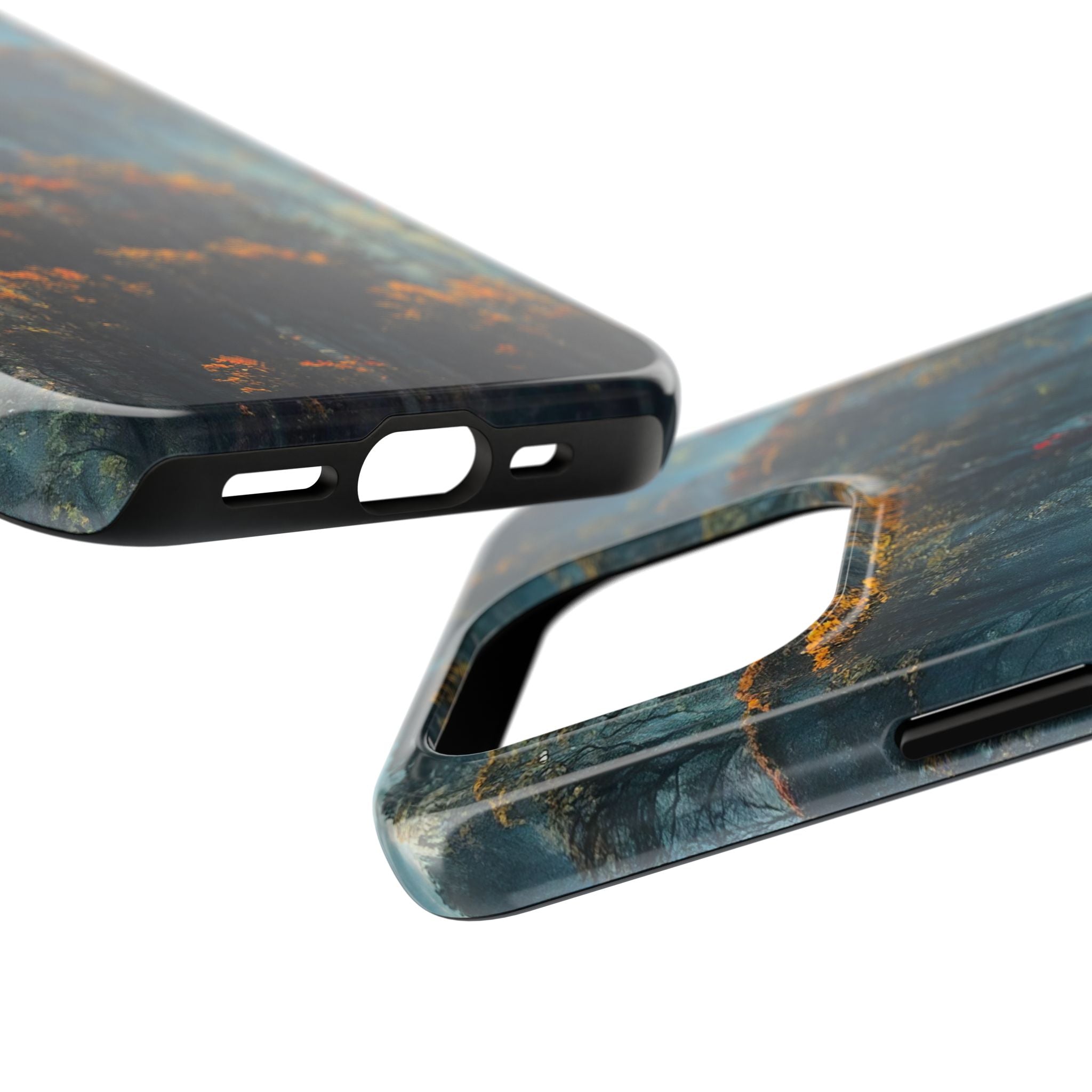 iphone-tough-case-misty-forrest-foggy-fall-iphone-covers-protective-smartphone-cover-nature-lover-gift-adventure-accessory