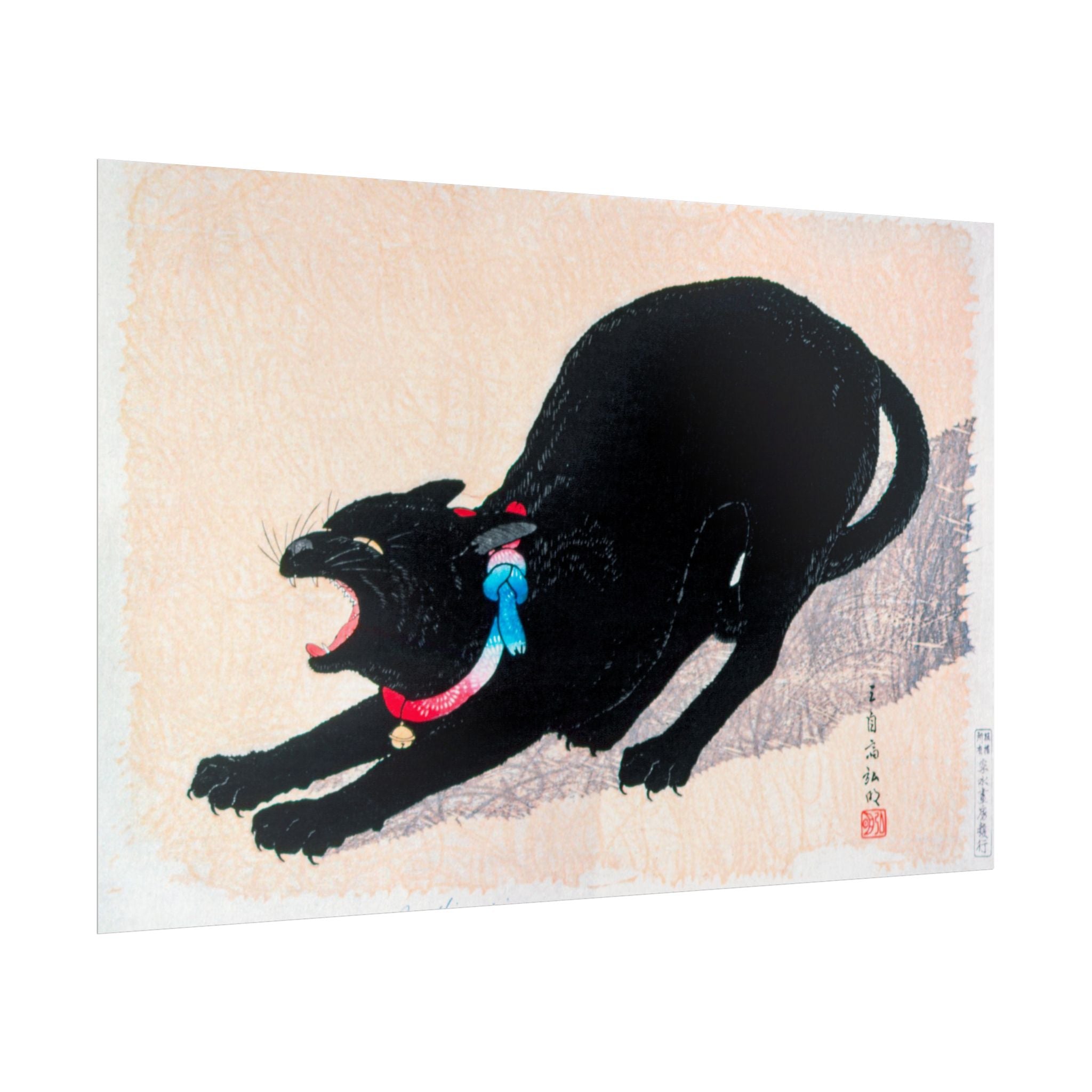 black-cat-hissing-poster-print-rolled-wall-art-for-cat-lovers-cat-art-decor-cat-themed-home-decor-gift-for-cat-owners-cat-wal