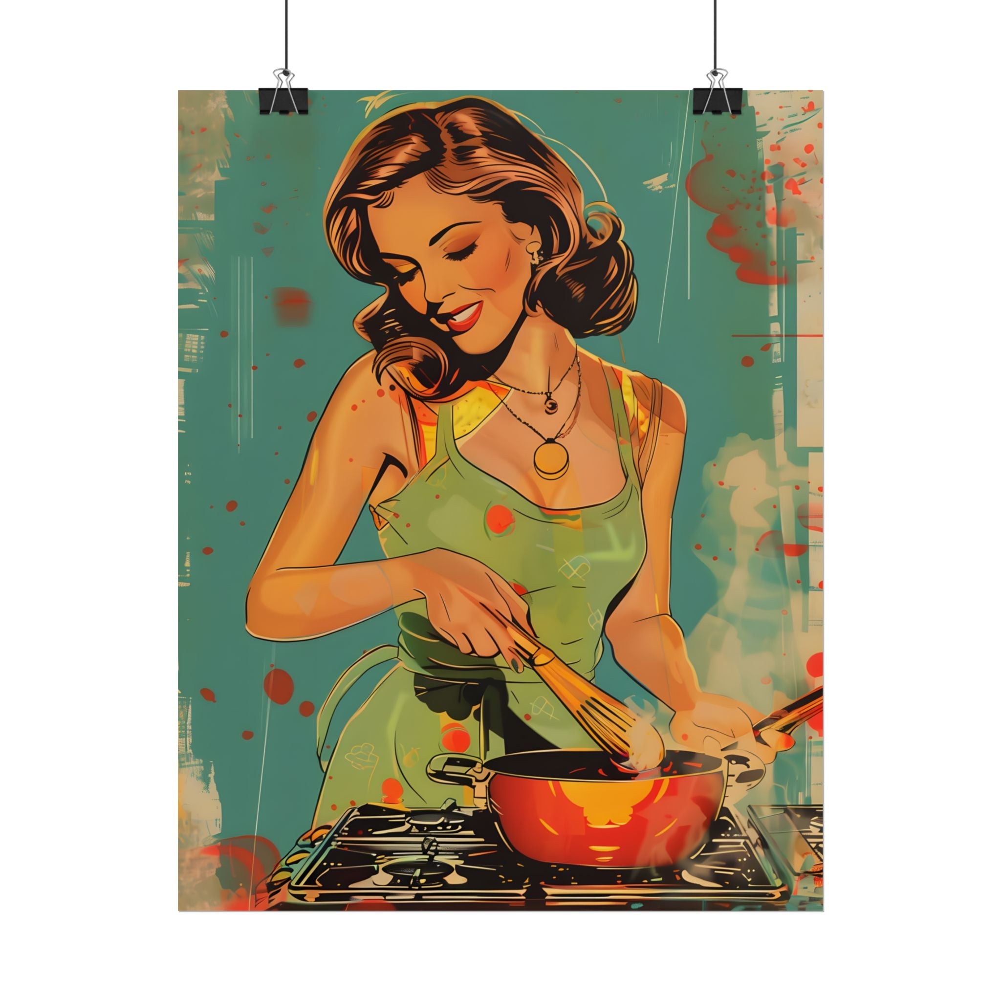 vintage-pin-up-girl-poster-print-vintage-Poster-wall-art-housewife-retro-pinup-poster-pin-up-illustration-home-decor-wall-han