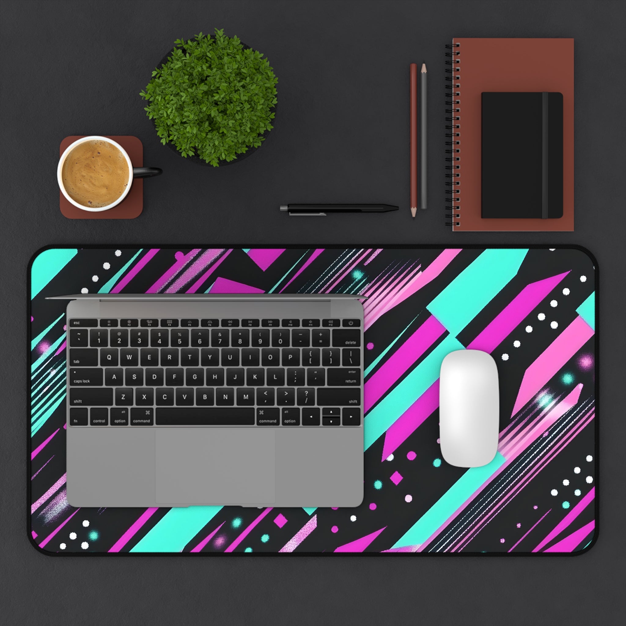 abstract-synthwave-neon-gaming-mouse-pad-for-retro-desk-decor-desk-pad-with-abstract-synthwave-design-pink-desk-mat
