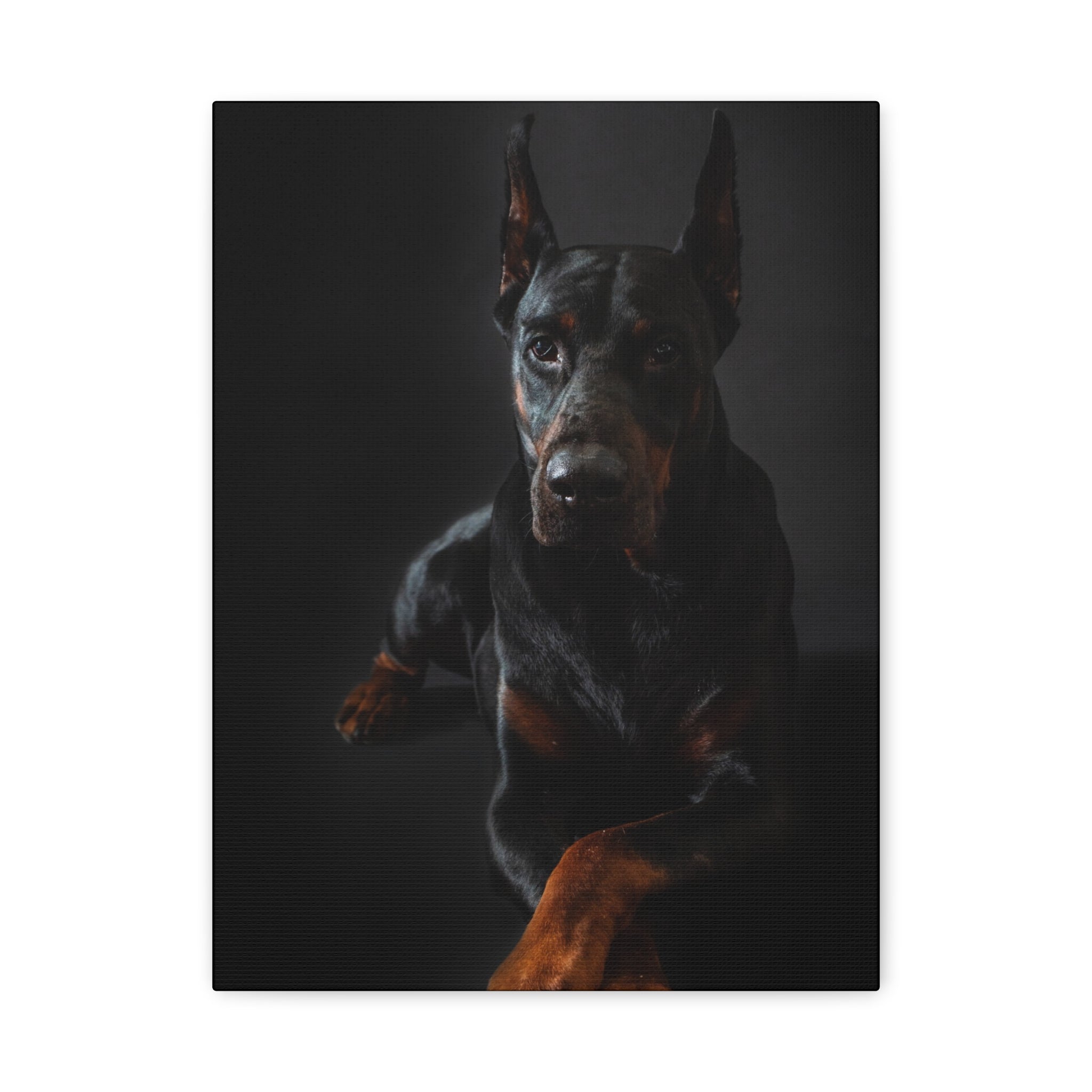 canvas-print-doberman-dog-wall-art-home-decor-office-decor-stretched-matte-canvas-1-25-gift-for-dog-lovers-animal-artwork-pet