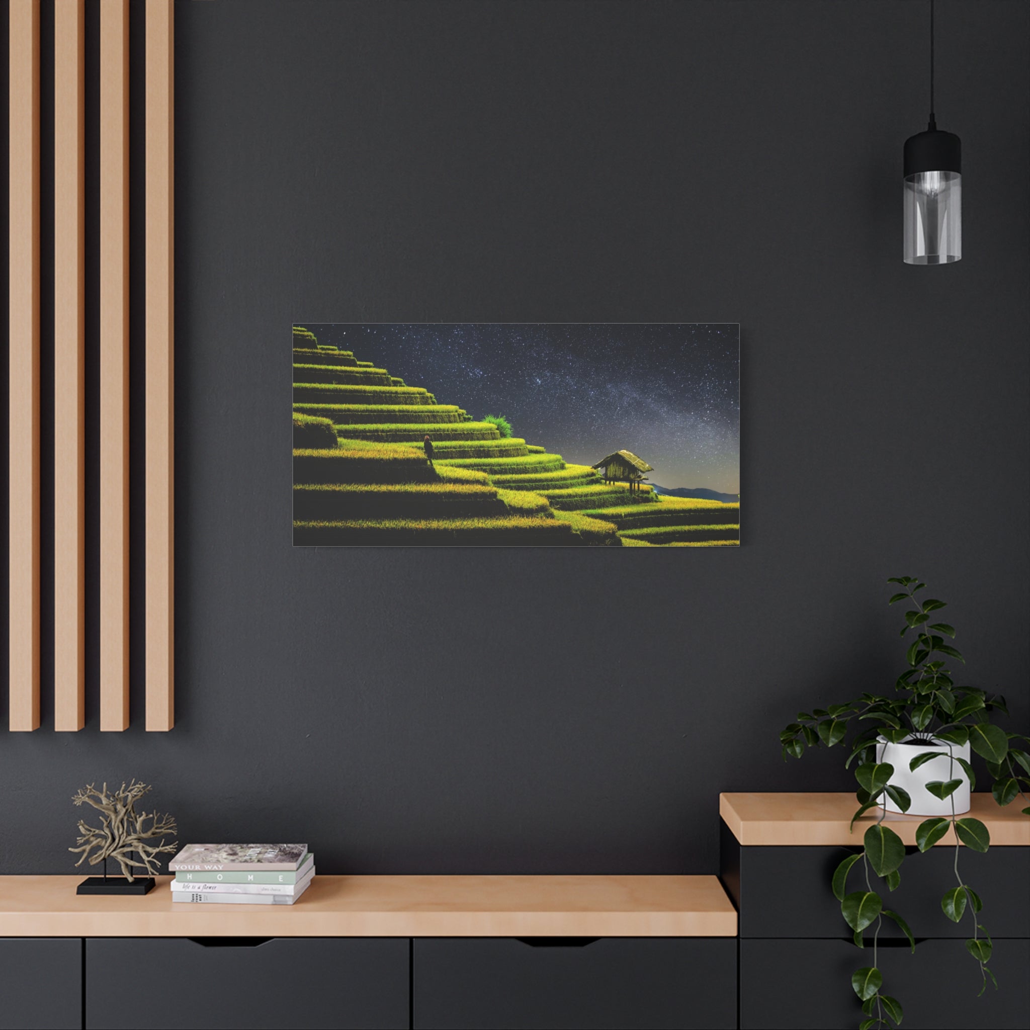 canvas-print-rice-terraces-farming-night-sky-scenery-matte-canvas-stretched-wall-art-home-decor-nature-lover-gift-landscape-a
