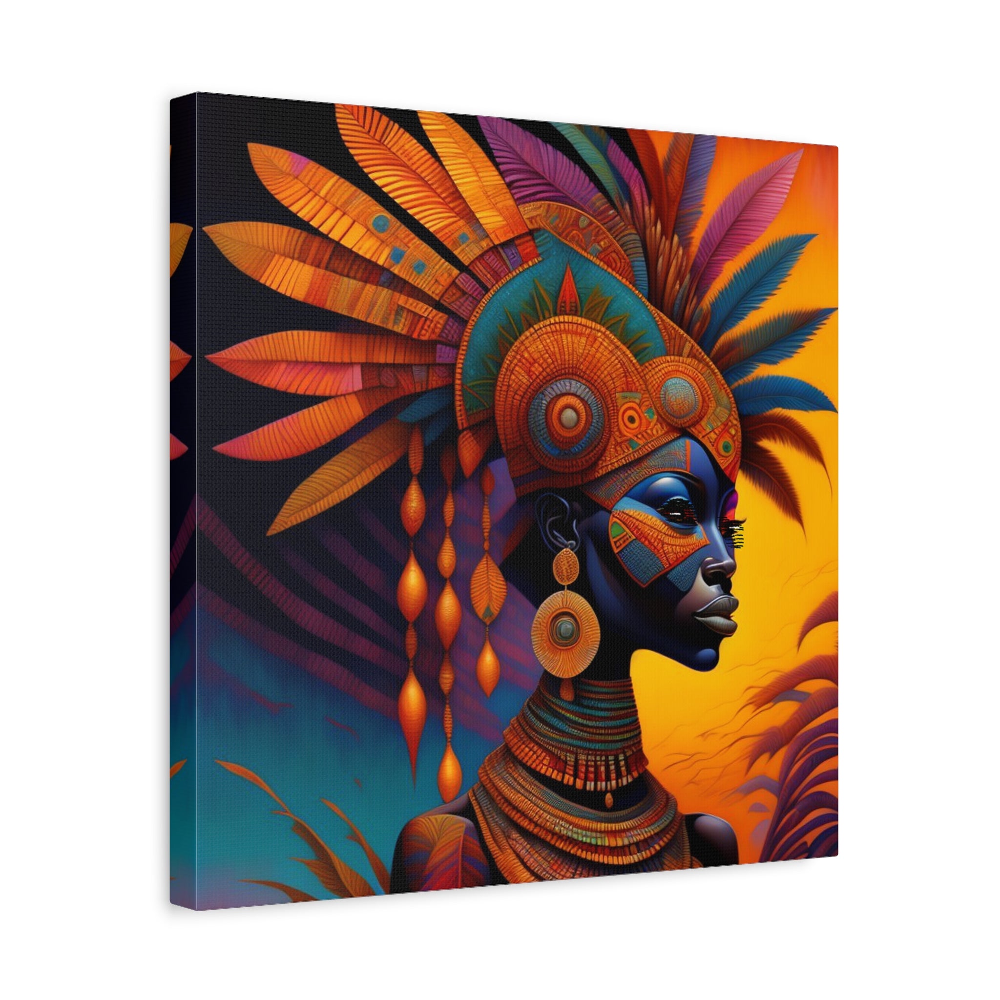 canvas-wall-art-traditional-african-woman-african-portrait-afrocentric-home-decor-tribal-art-african-american-art-ethnic-wall