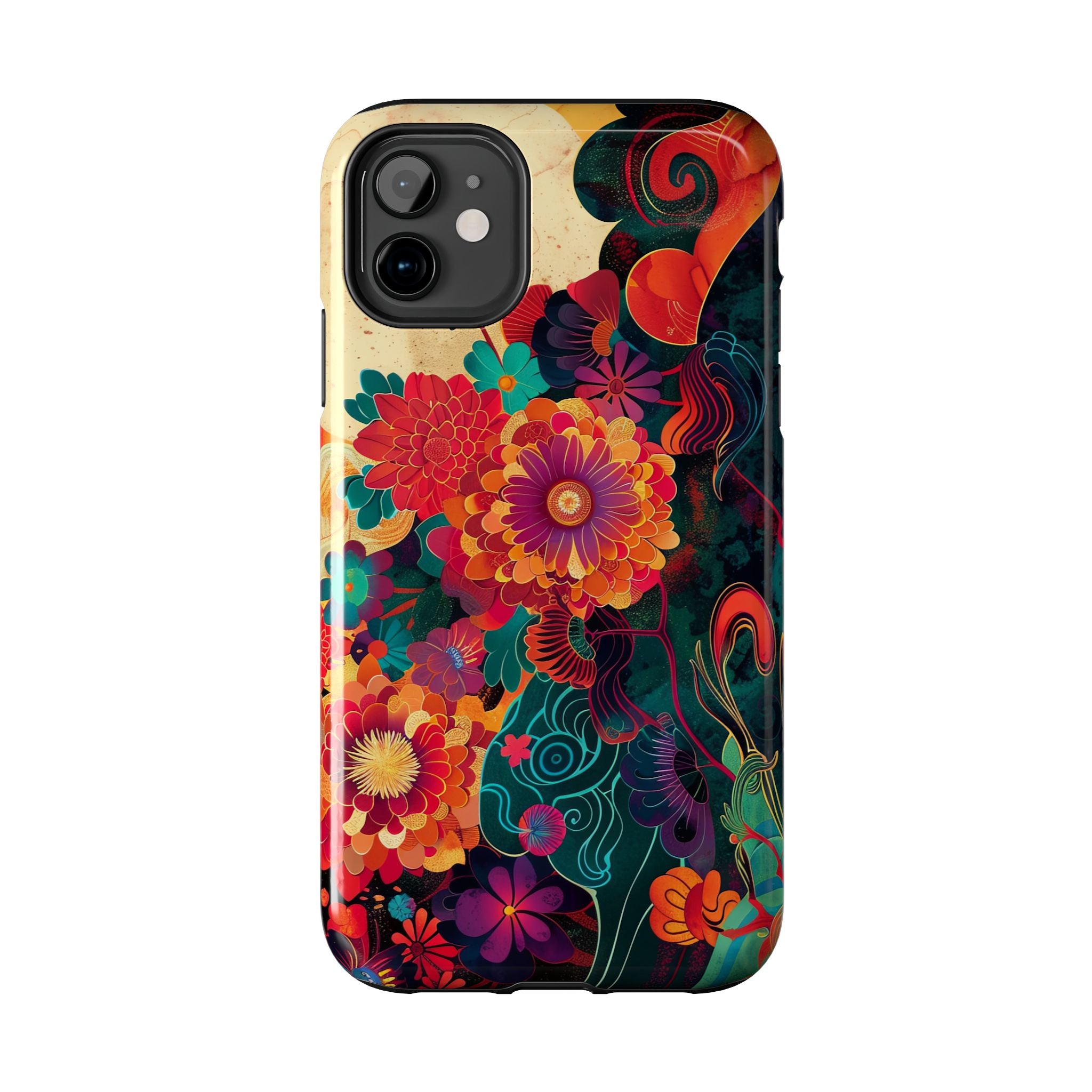 iphone-tough-case-retro-japanese-flowers-floral-phone-cover-vintage-japanese-style-protective-phone-case-asian-floral-design-