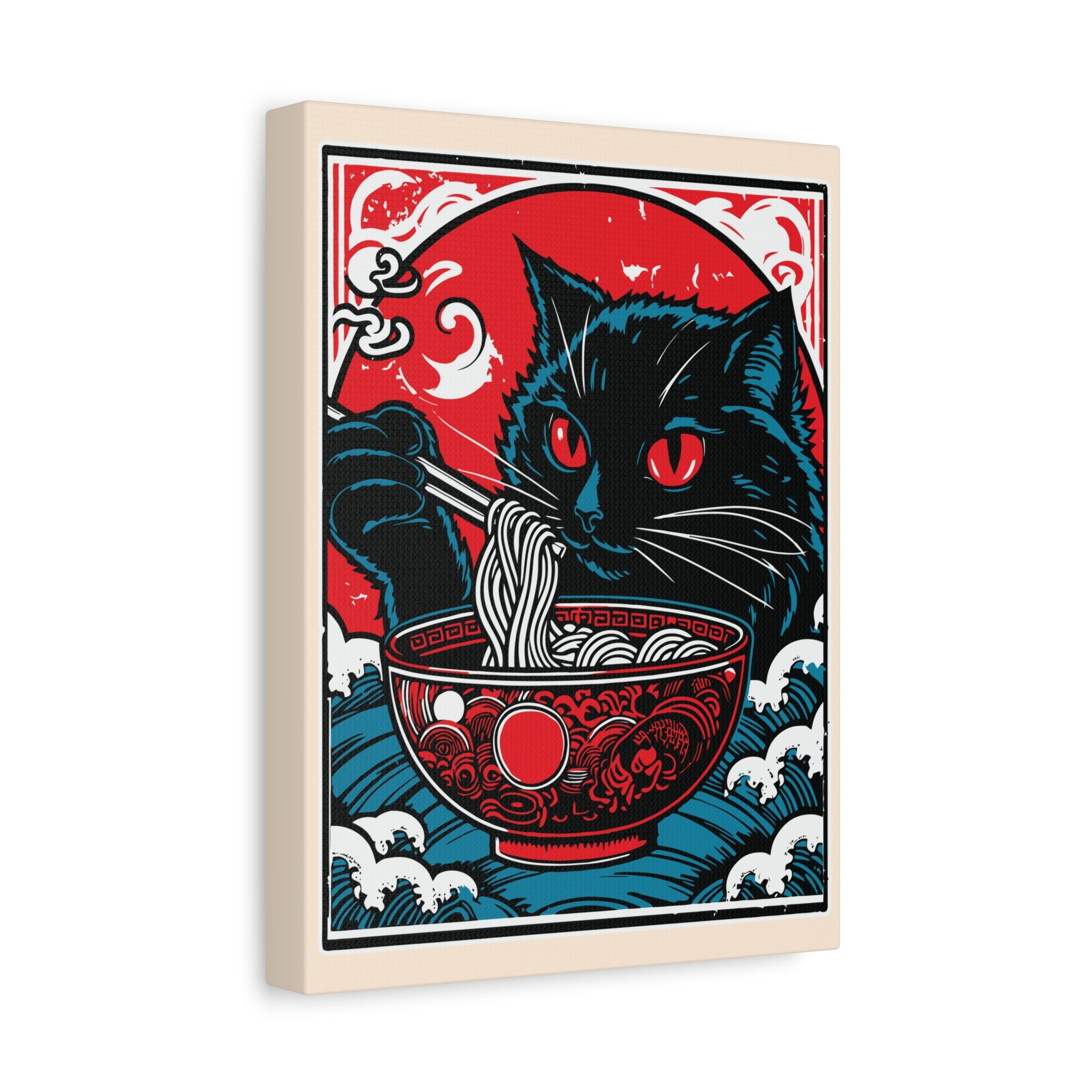 canvas-print-cat-eating-ramen-noodle-retro-japanese-decor-wall-art-living-room-decoration-matte-stretched-home-decor-cute