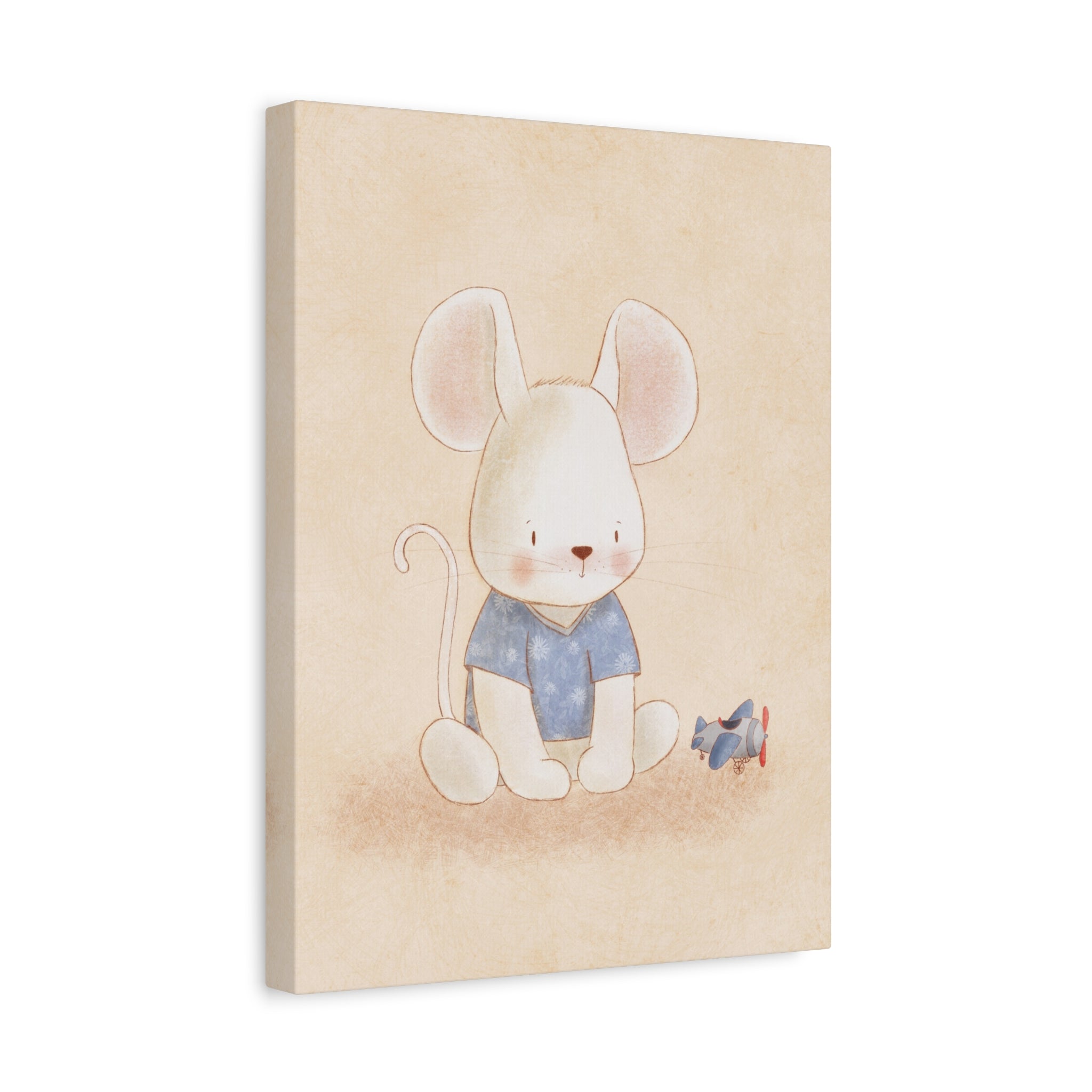 canvas-wall-art-cute-mouse-nursery-decor-baby-mouse-print-nursery-art-cute-mouse-decoration-baby-nursery-cute-animals