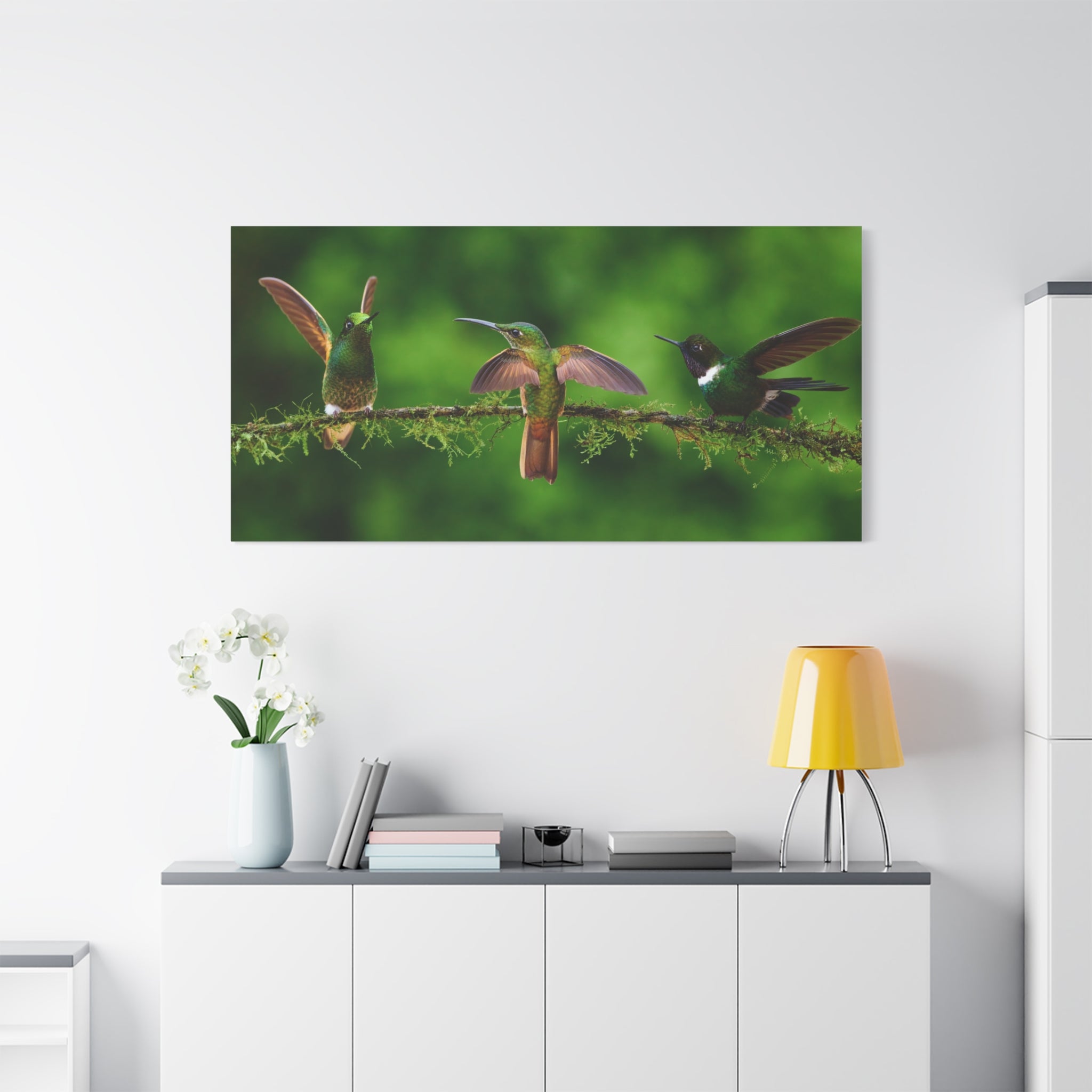 canvas-print-hummingbirds-canvas-wall-art-matte-canvas-stretched-home-decor-wall-decor-nature-art-gift-for-bird-lovers-panora