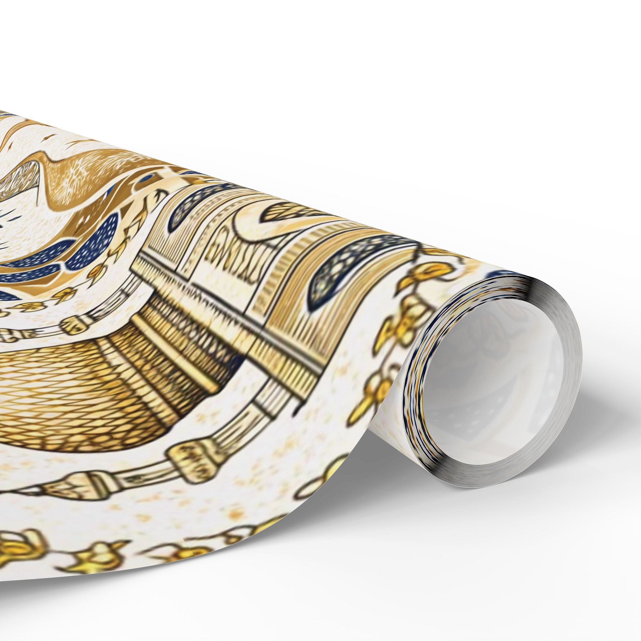 ramadan-night-wrapping-papers-islamic-crescent-moon-gift-wrap-mosque-silhouette-eid-holiday-supplies-festive-present-packagin