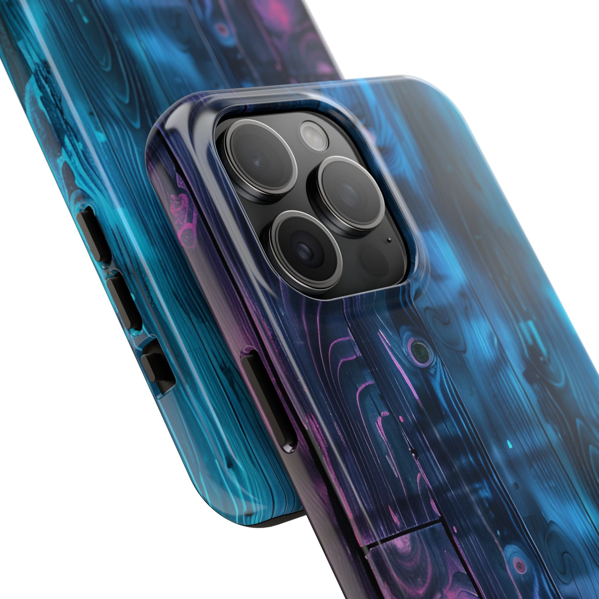 disco-neon-tough-iphone-cases-wood-grain-texture-iphone-case-cover-protective-iphone-shell-unique-iphone-accessories-iphone-1