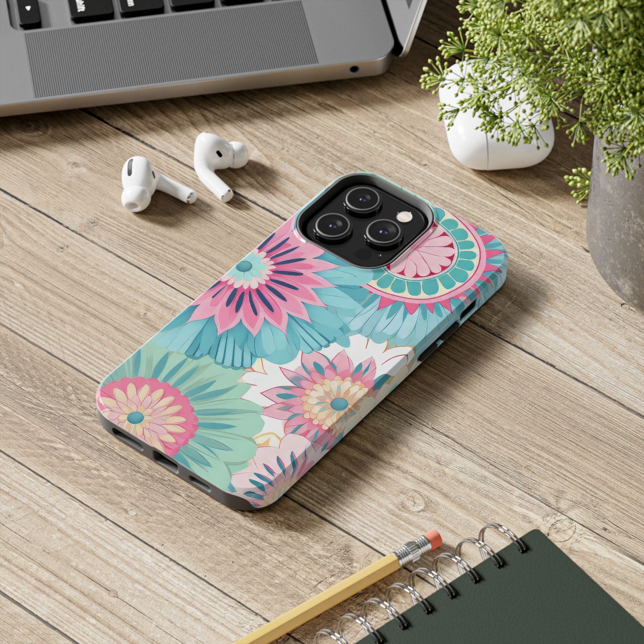 boho-floral-pastel-iphone-tough-case-protective-iphone-cover-artistic-iphone-case-stylish-tech-accessory-unique-gift-iphone-c