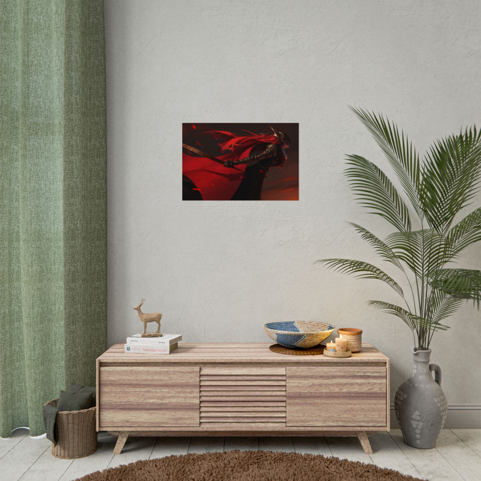 elden-ring-poster-wall-art-malenia-art-wall-decor-video-game-poster-gamer-gift-sword-art-minimalist-wall-art-decor