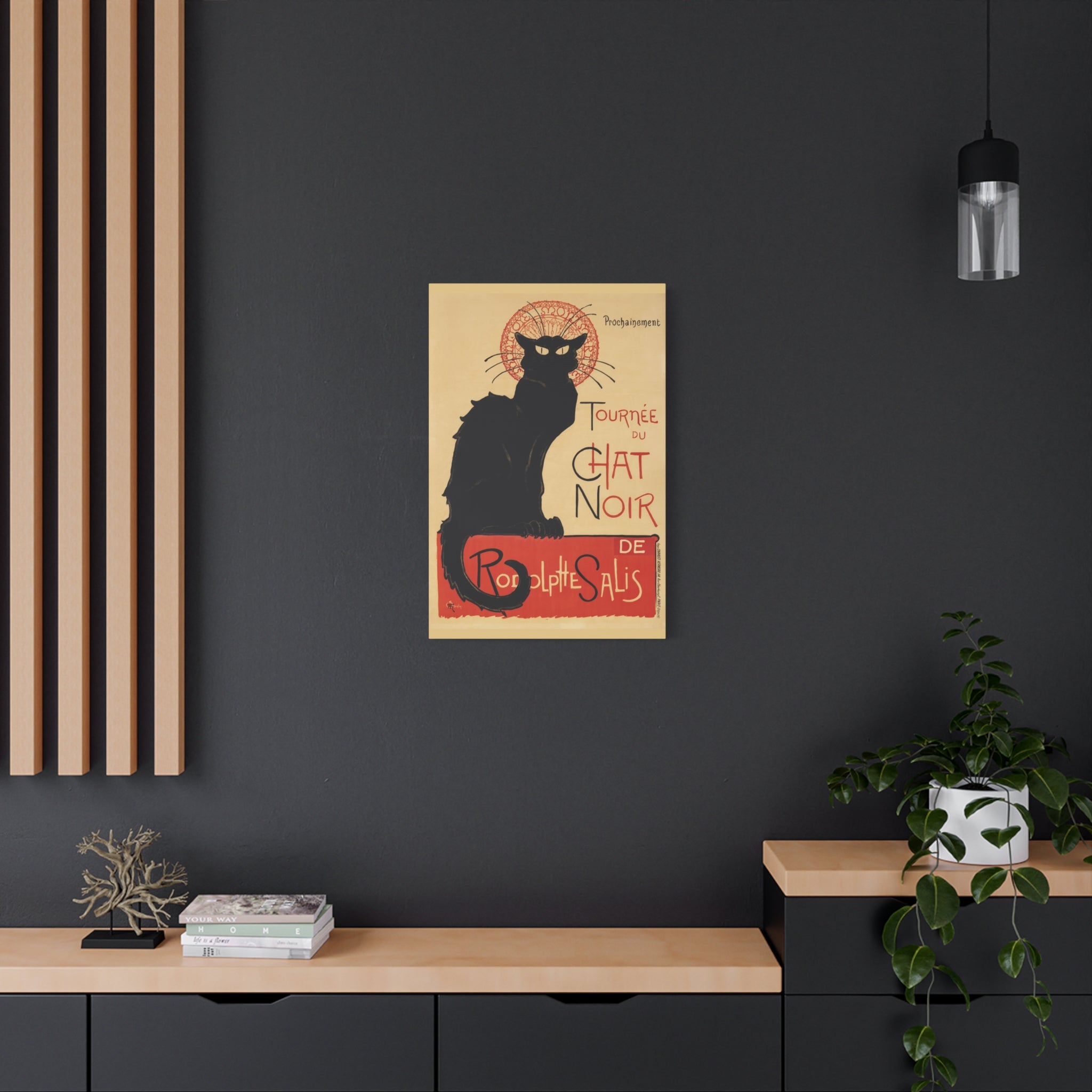 canvas-print-tournee-du-chat-noir-wall-art-matte-canvas-stretched-home-decor-living-room-theophile-steinlen-art-cat