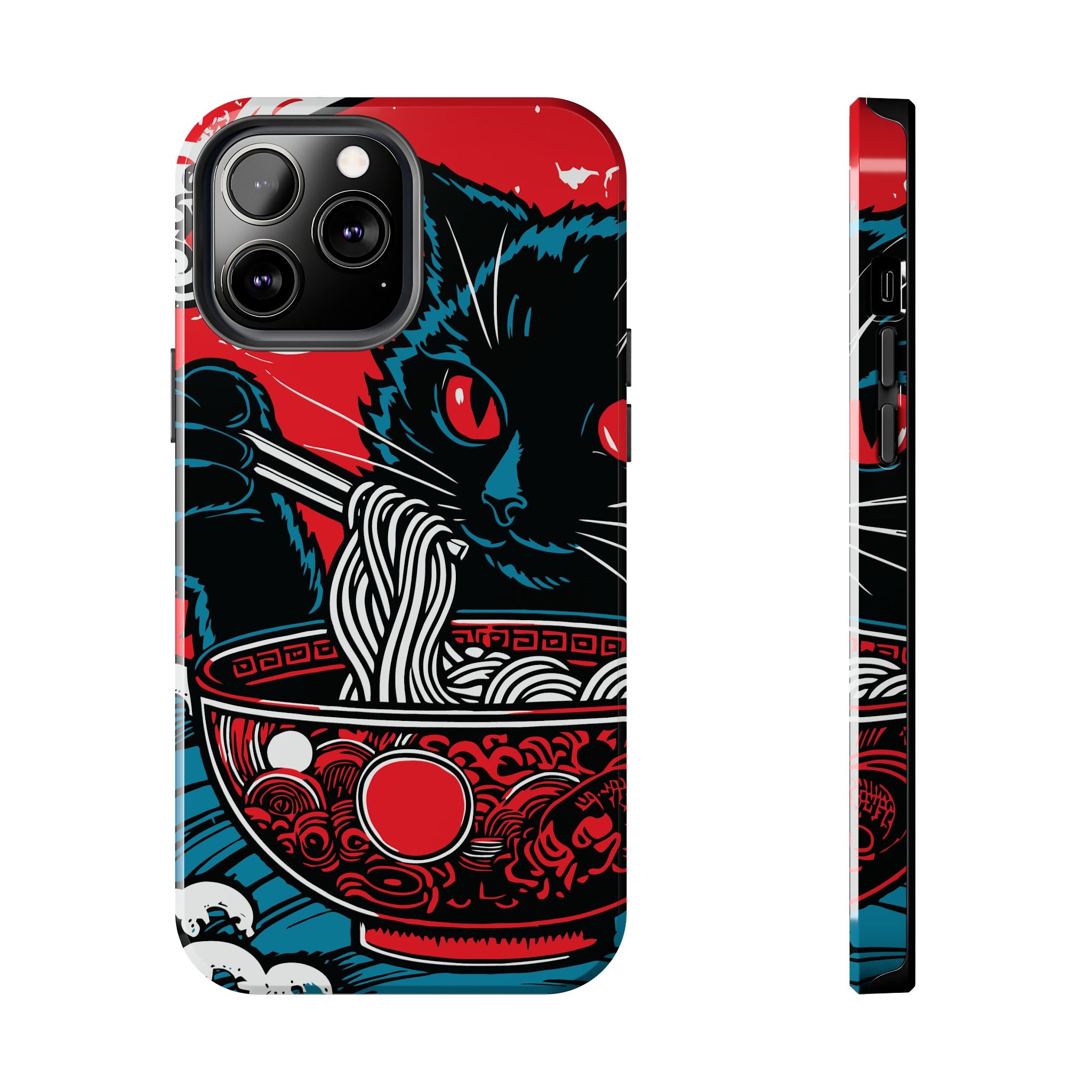 cat-eating-ramen-noodle-tough-iphone-case-japanese-anime-kawaii-protective-cover-anime-lover-gift-unique-iphone-shell-iphone-