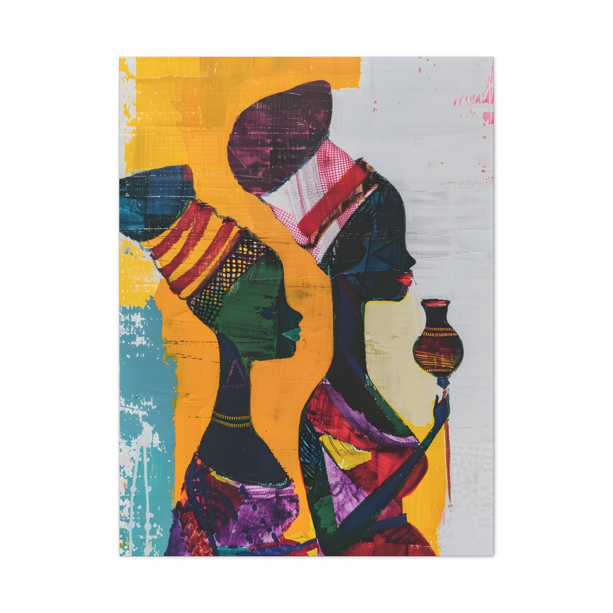 canvas-wall-art-traditional-african-woman-african-portrait-afrocentric-home-decor-tribal-art-african-american-art-ethnic-wall