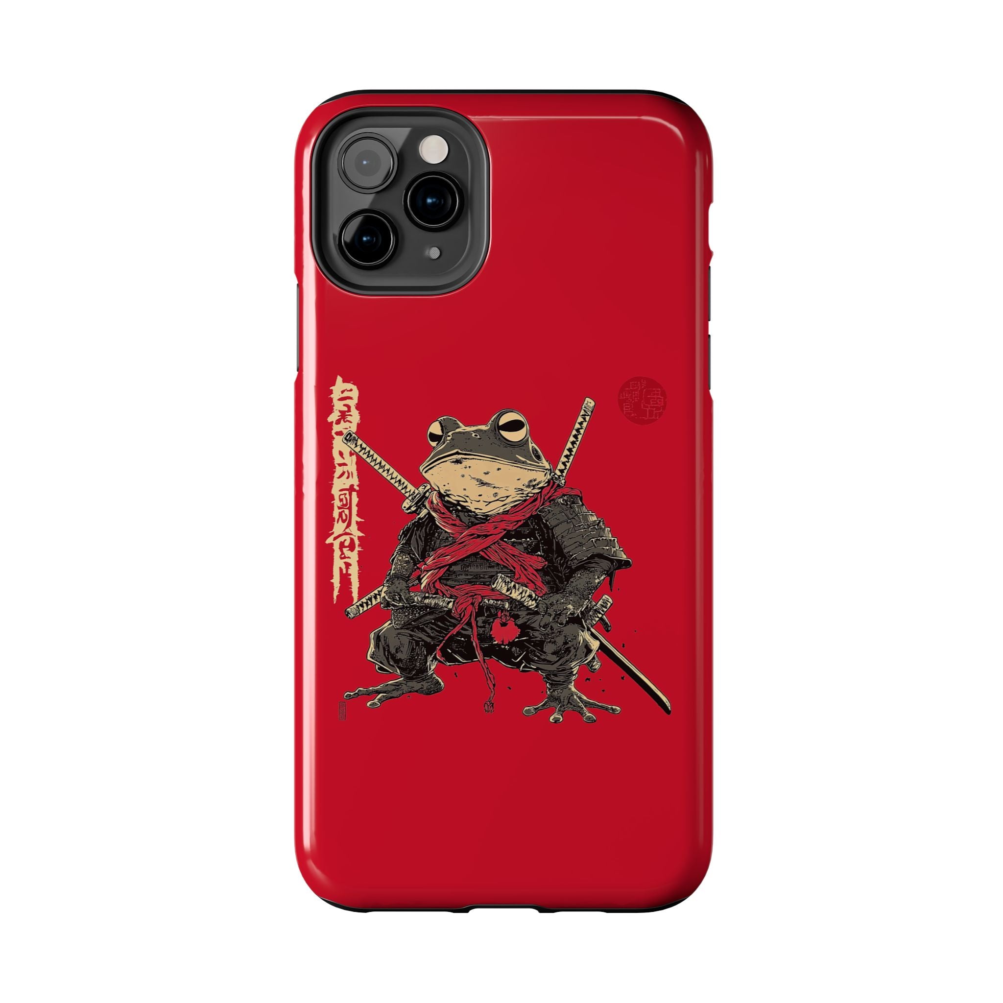 retro-vintage-ninja-frog-iphone-tough-case-red-sun-japanese-samurai-frog-design-stylish-tough-protector-red-iphone-case