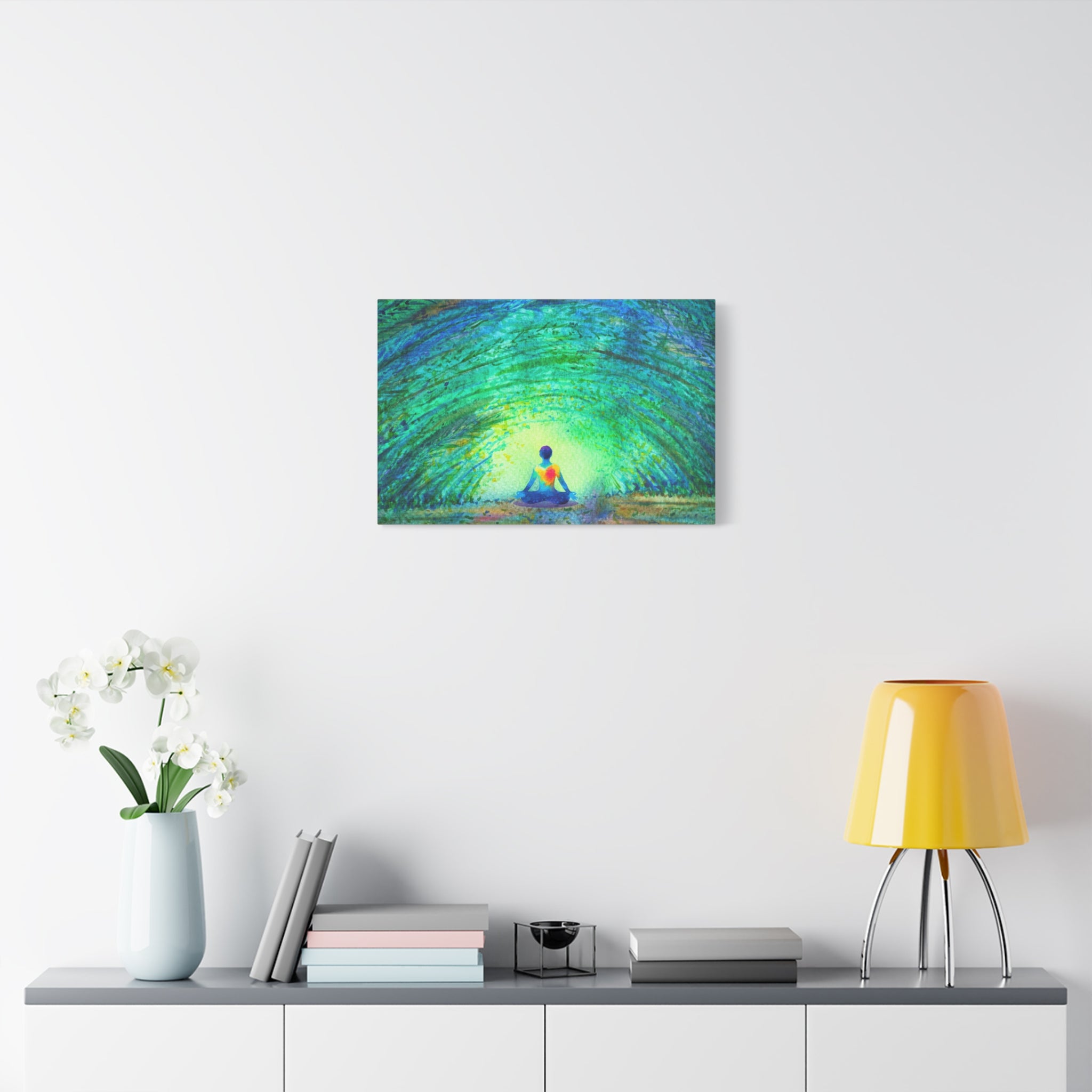 canvas-wall-art-yoga-nature-peace-home-decor-meditation-gift-mindfulness-painting-zen-retreat-print-living-room-decor