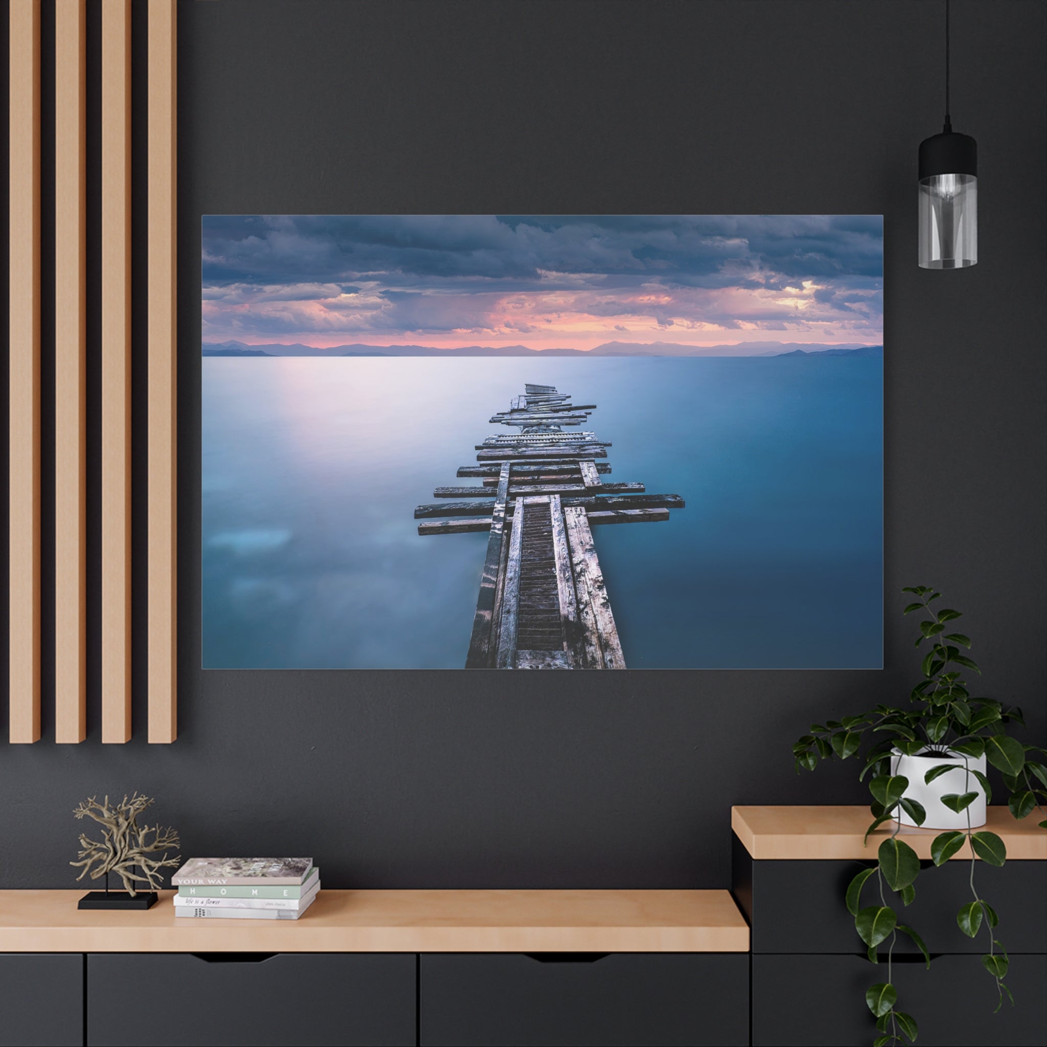 canvas-print-ocean-scenery-matte-canvas-wall-art-seascape-nature-decor-stretched-canvas-coastal-home-decoration-dock-artwork