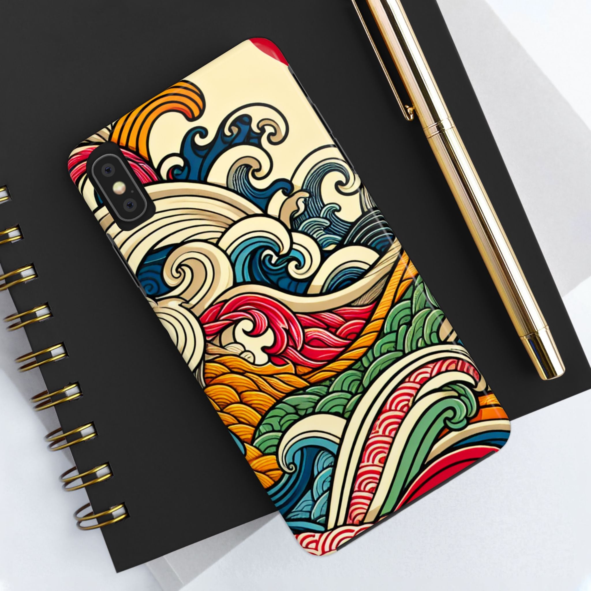 japanese-wave-art-tough-phone-case-protective-iphone-cover-unique-asian-design-gift-for-him-gift-for-her-christmas-gift