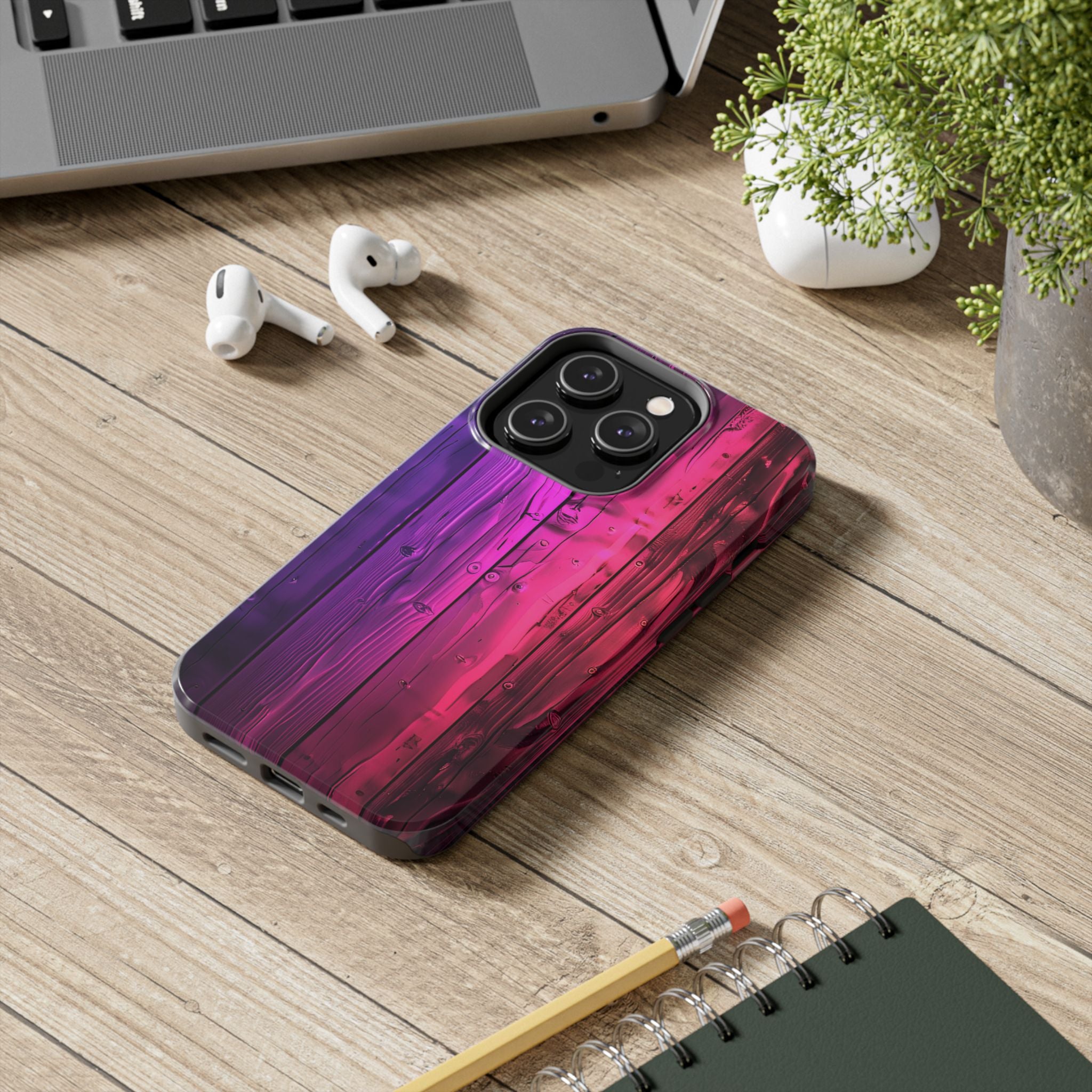 disco-neon-tough-iphone-cases-wood-grain-texture-iphone-case-cover-protective-iphone-shell-unique-iphone-accessories-iphone-1