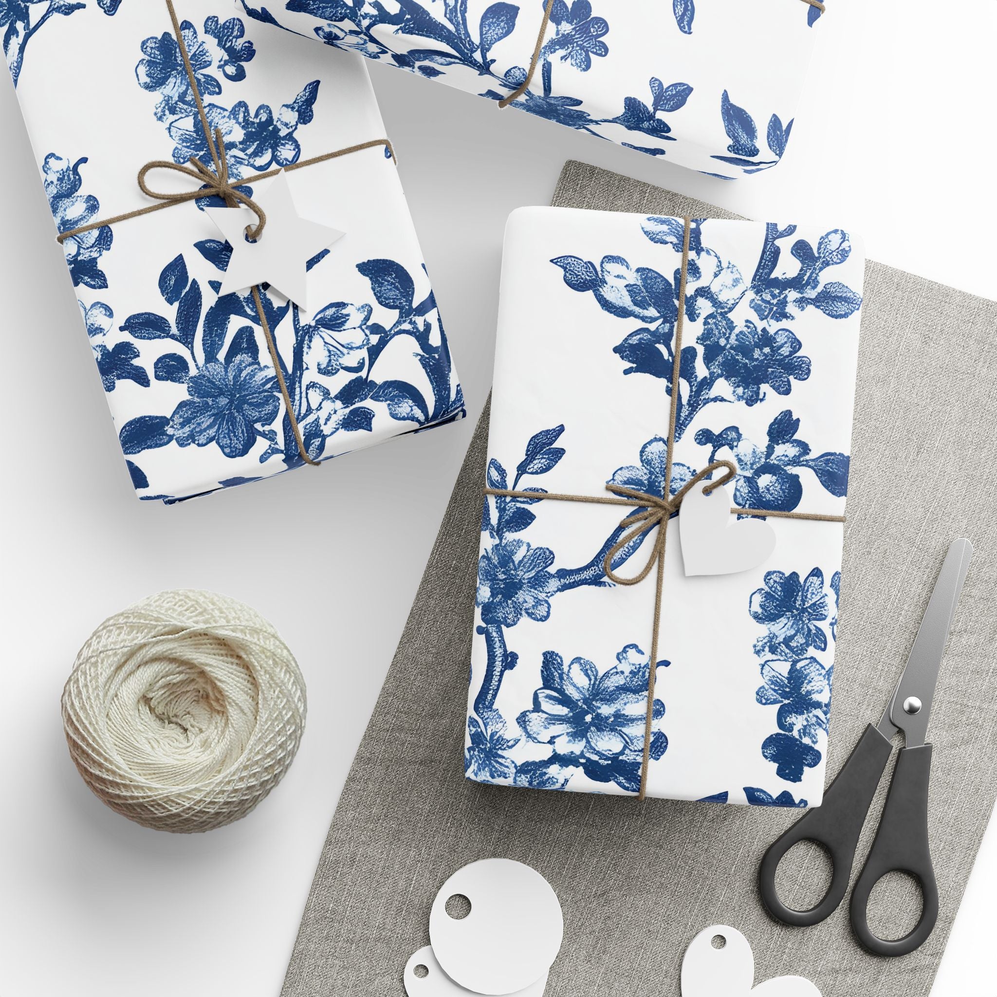 wrapping-papers-blue-french-toile-floral-elegant-gift-wrap-holiday-gift-wrap-birthday-wrapping-paper-wedding-gift-wrap-christ