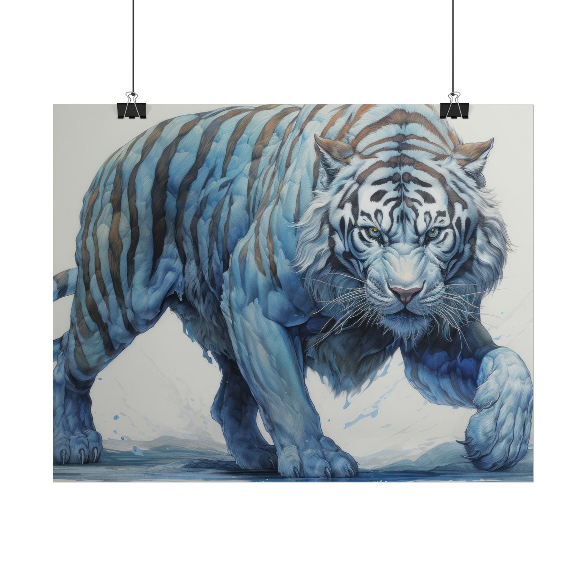 fantasy-white-tiger-poster-print-rolled-posters-for-wall-decor-tiger-wall-art-safari-animal-art-print-home-office-decor-jungl